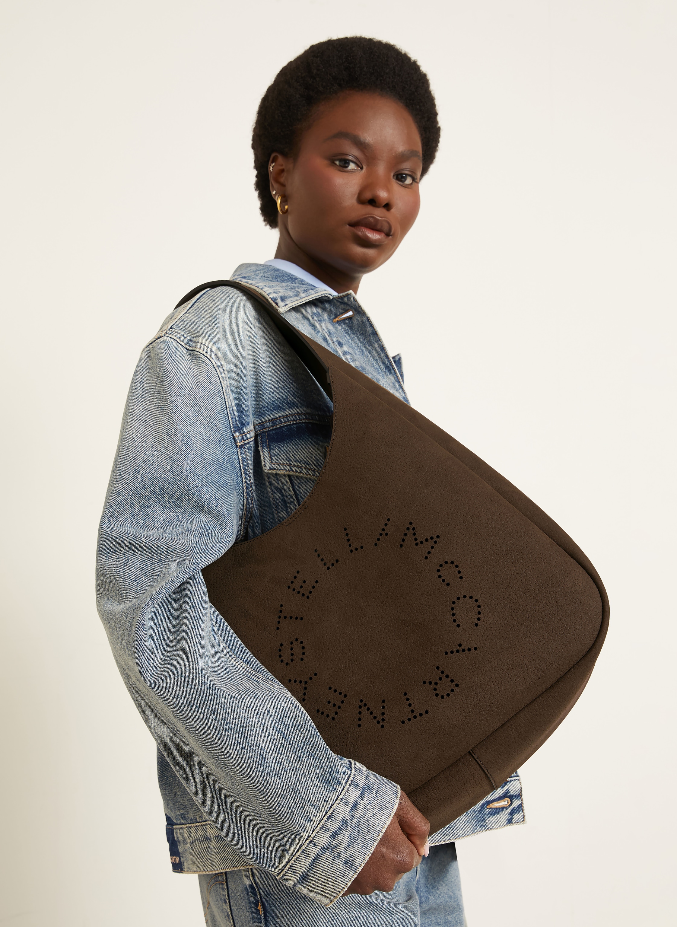 Thumbnail - Stella Mccartney Shopper braun