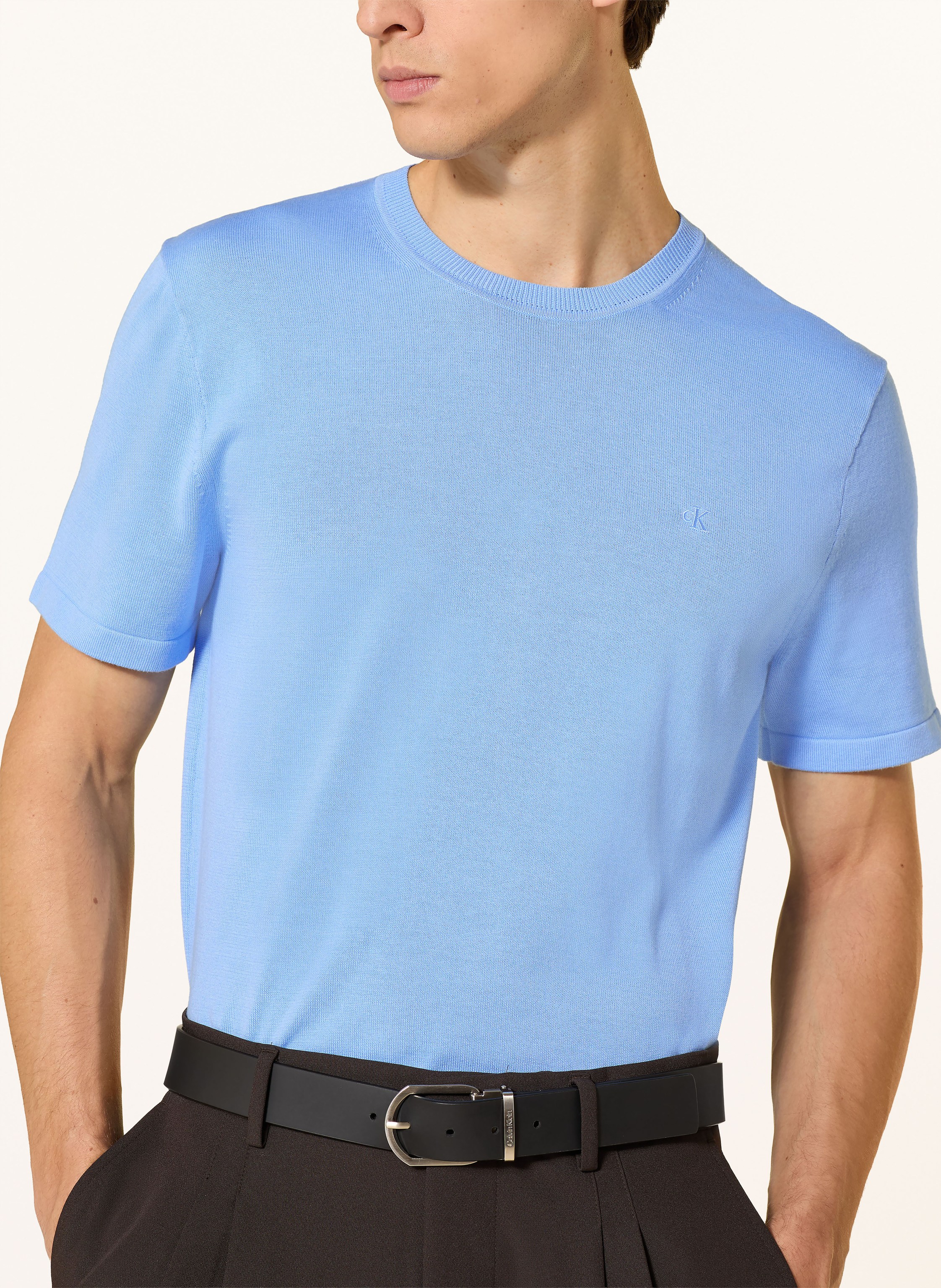 Thumbnail - Calvin Klein Strickshirt blau