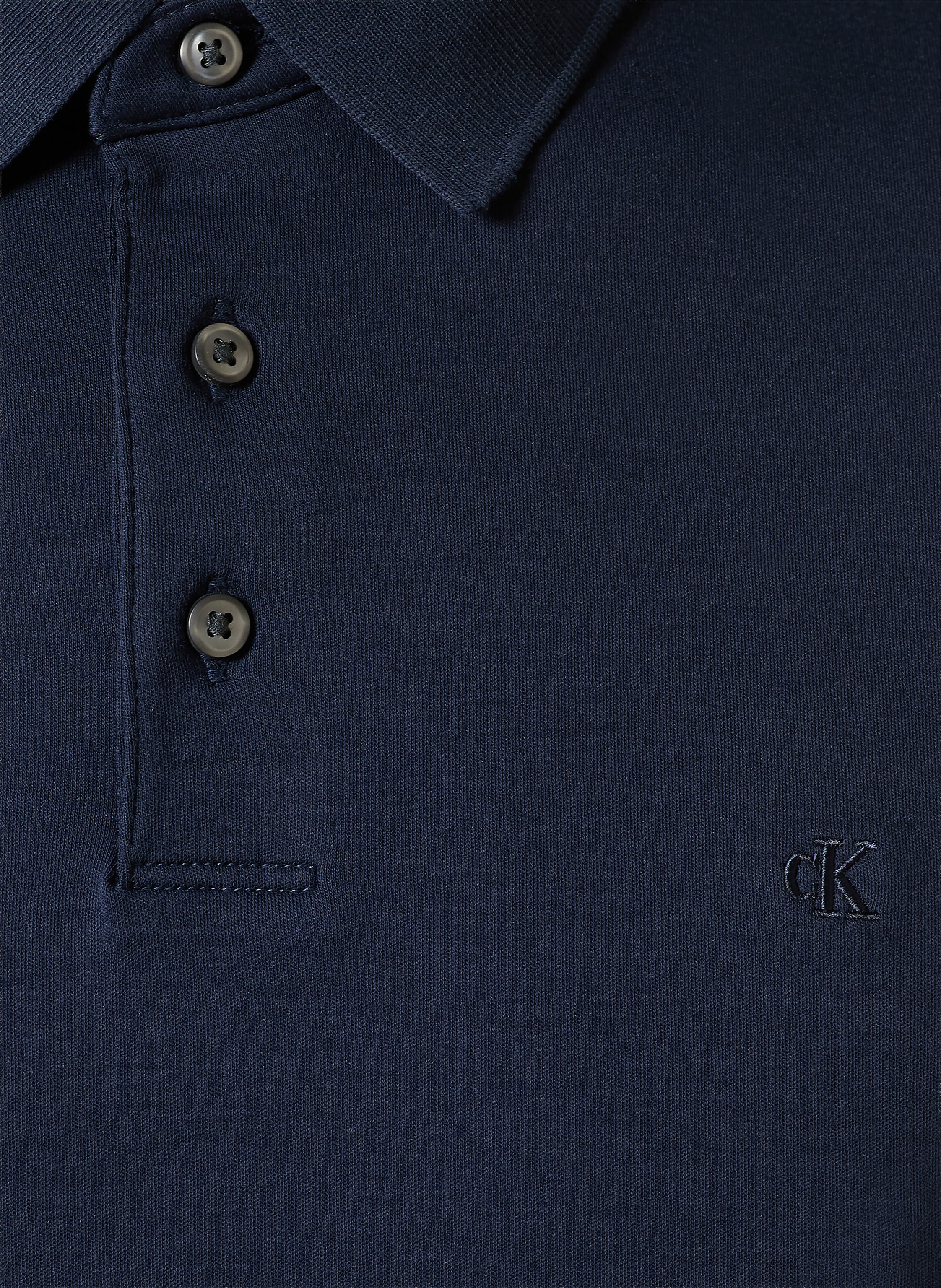 Thumbnail - Calvin Klein Jersey-Poloshirt Classic Fit blau