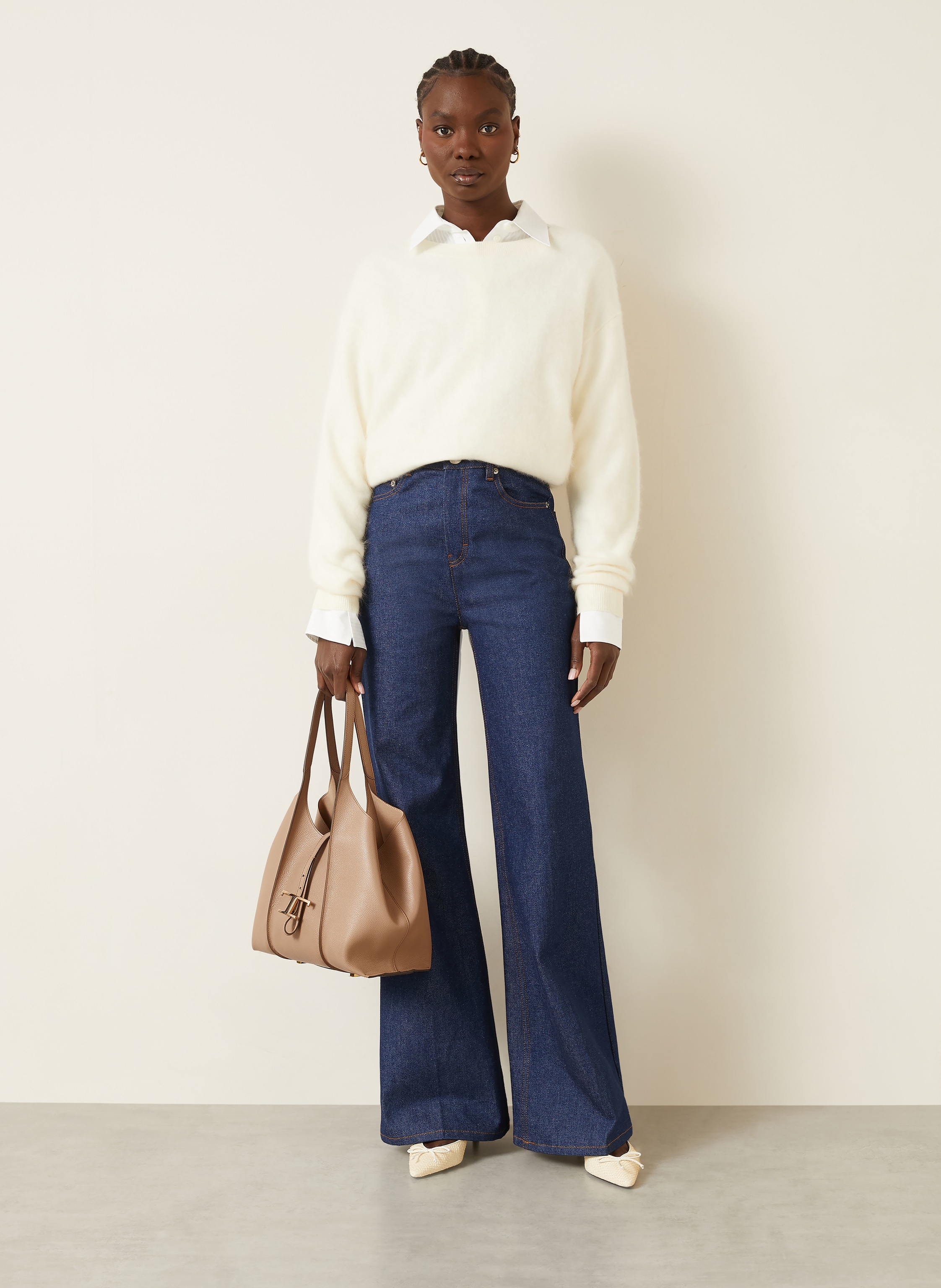 Thumbnail - Tod's Beuteltasche Mit Pouch beige