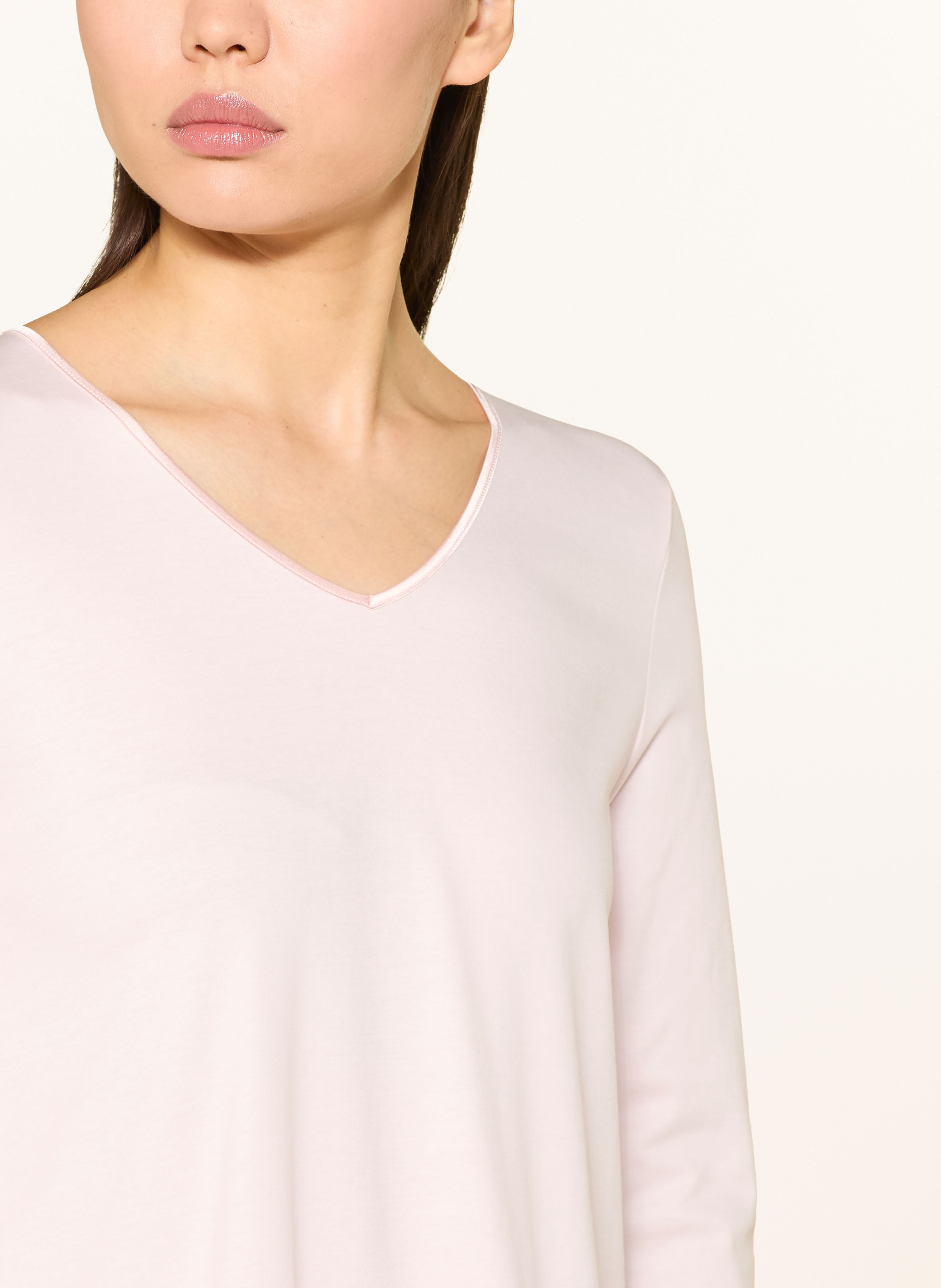 Thumbnail - Hanro Schlafanzug Cotton Silk rosa