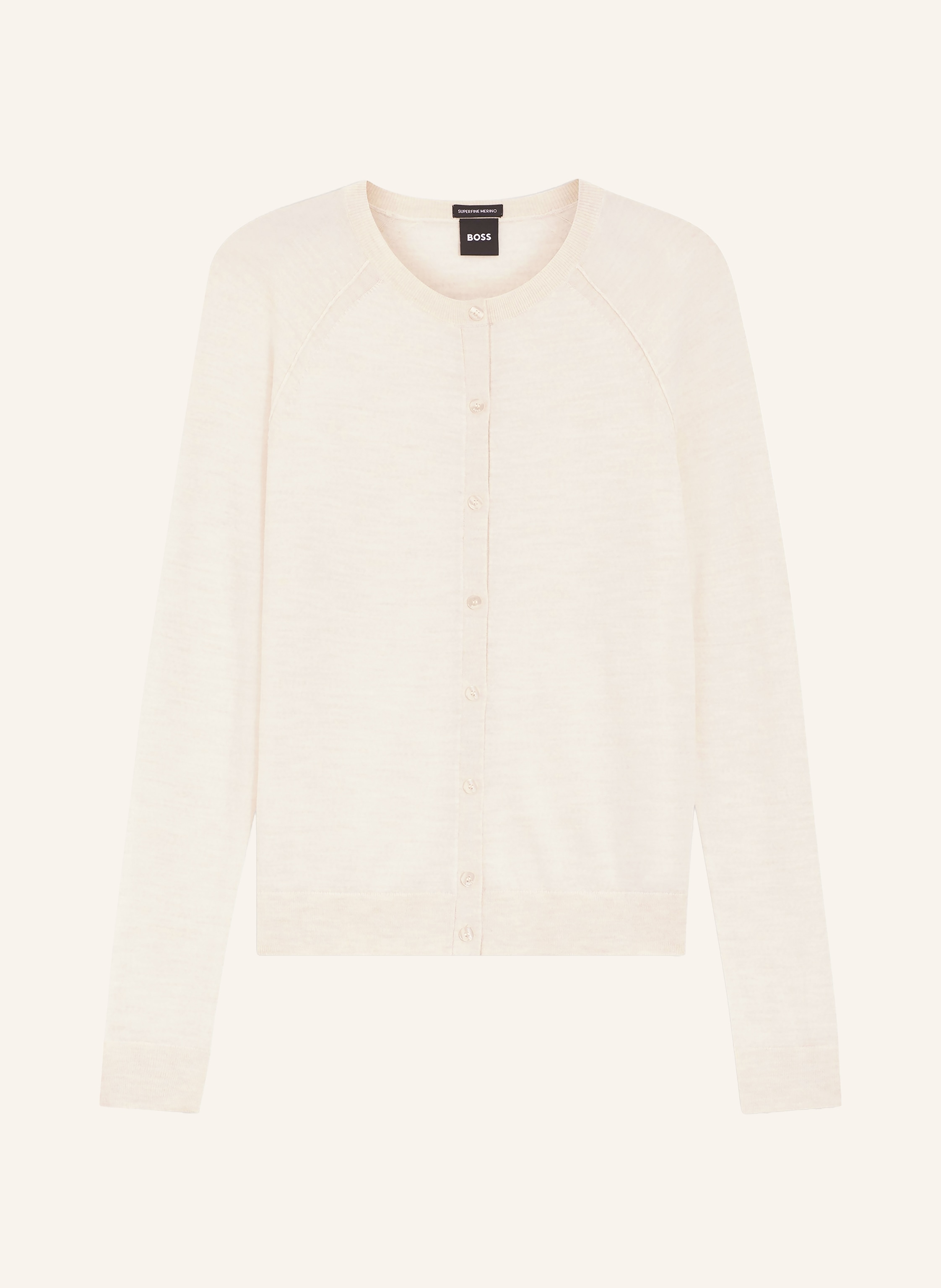 Boss Strickjacke Fonami weiss