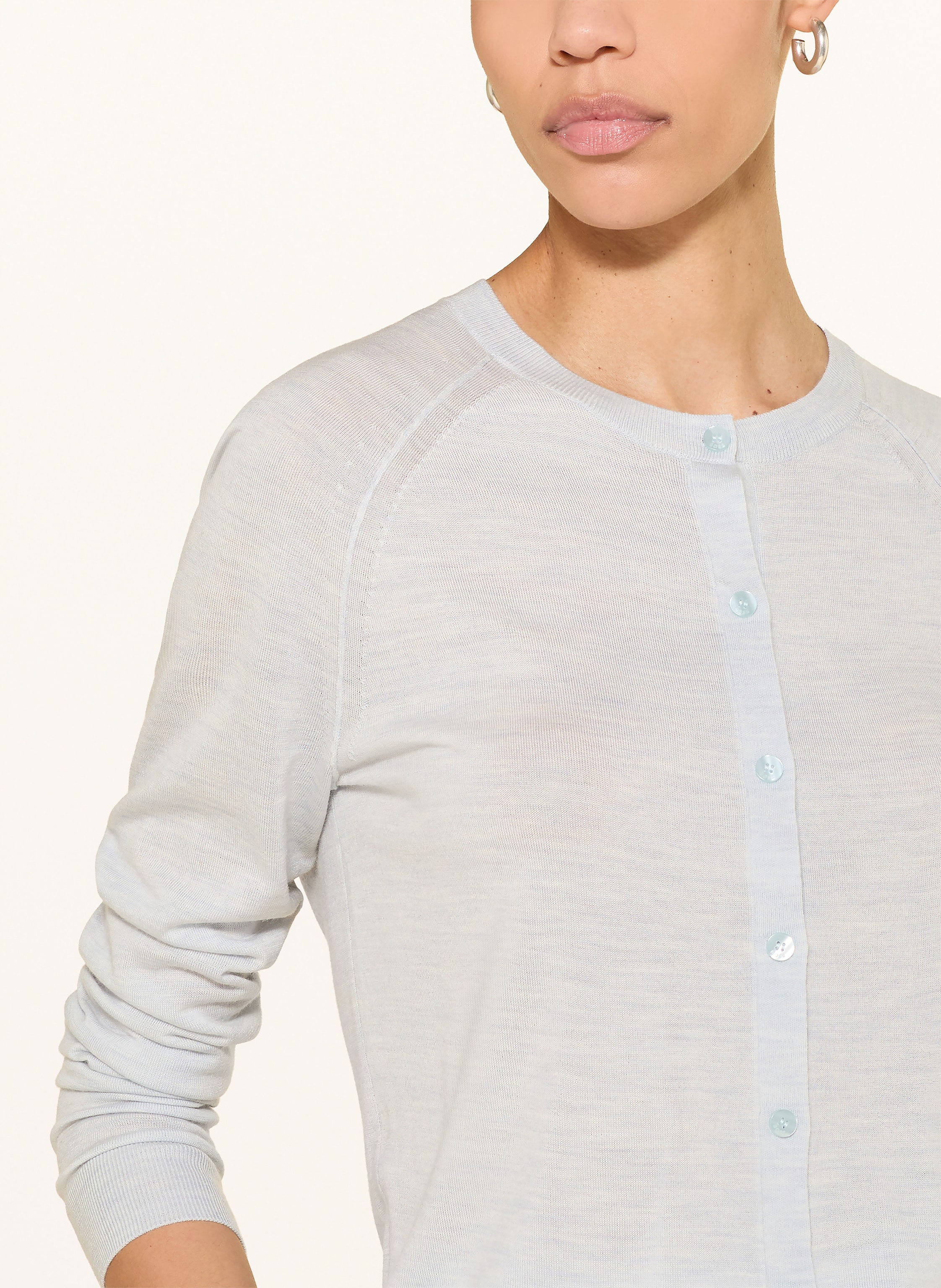 Thumbnail - Boss Strickjacke Fonami blau