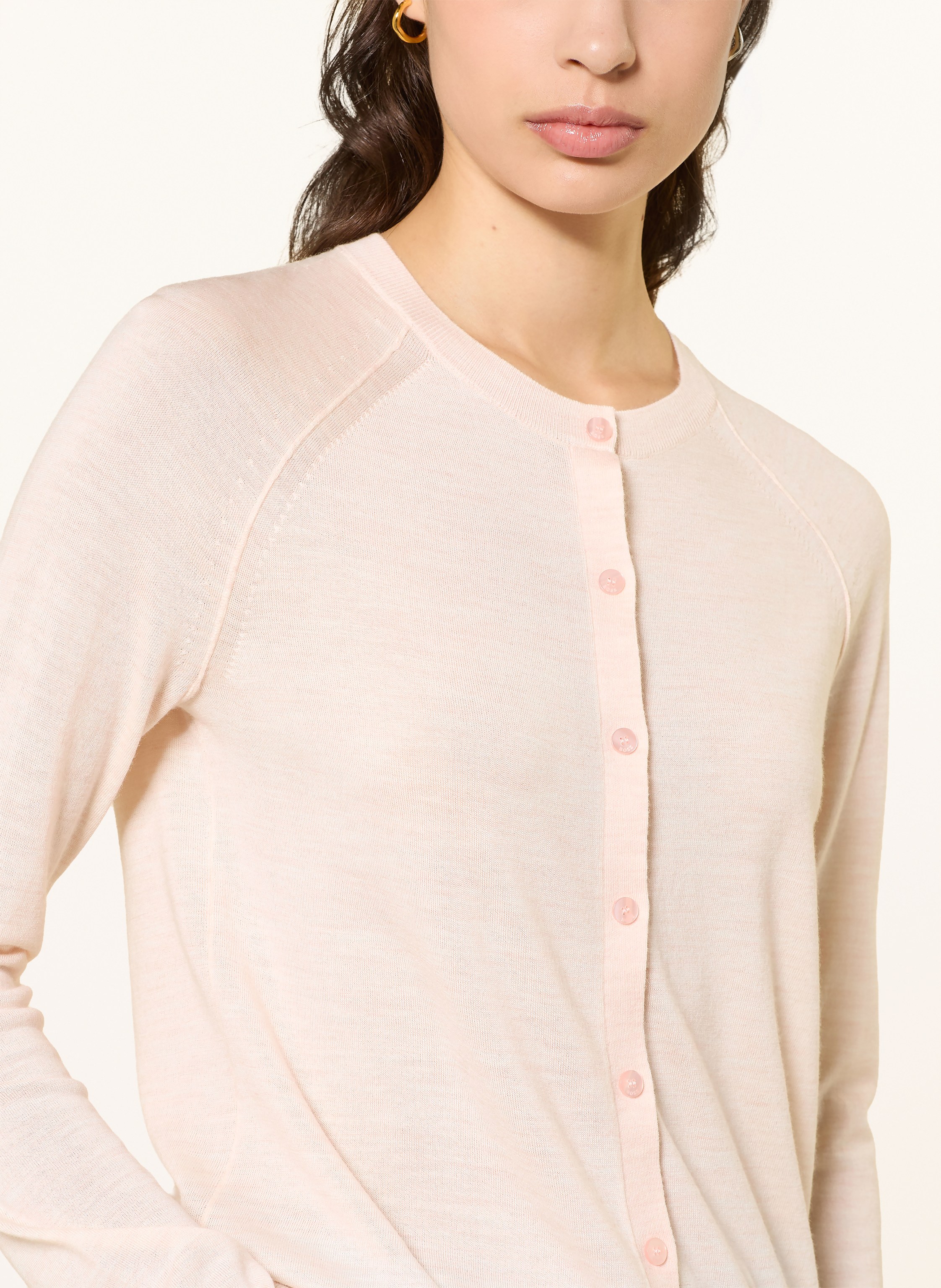 Thumbnail - Boss Strickjacke Fonami rosa