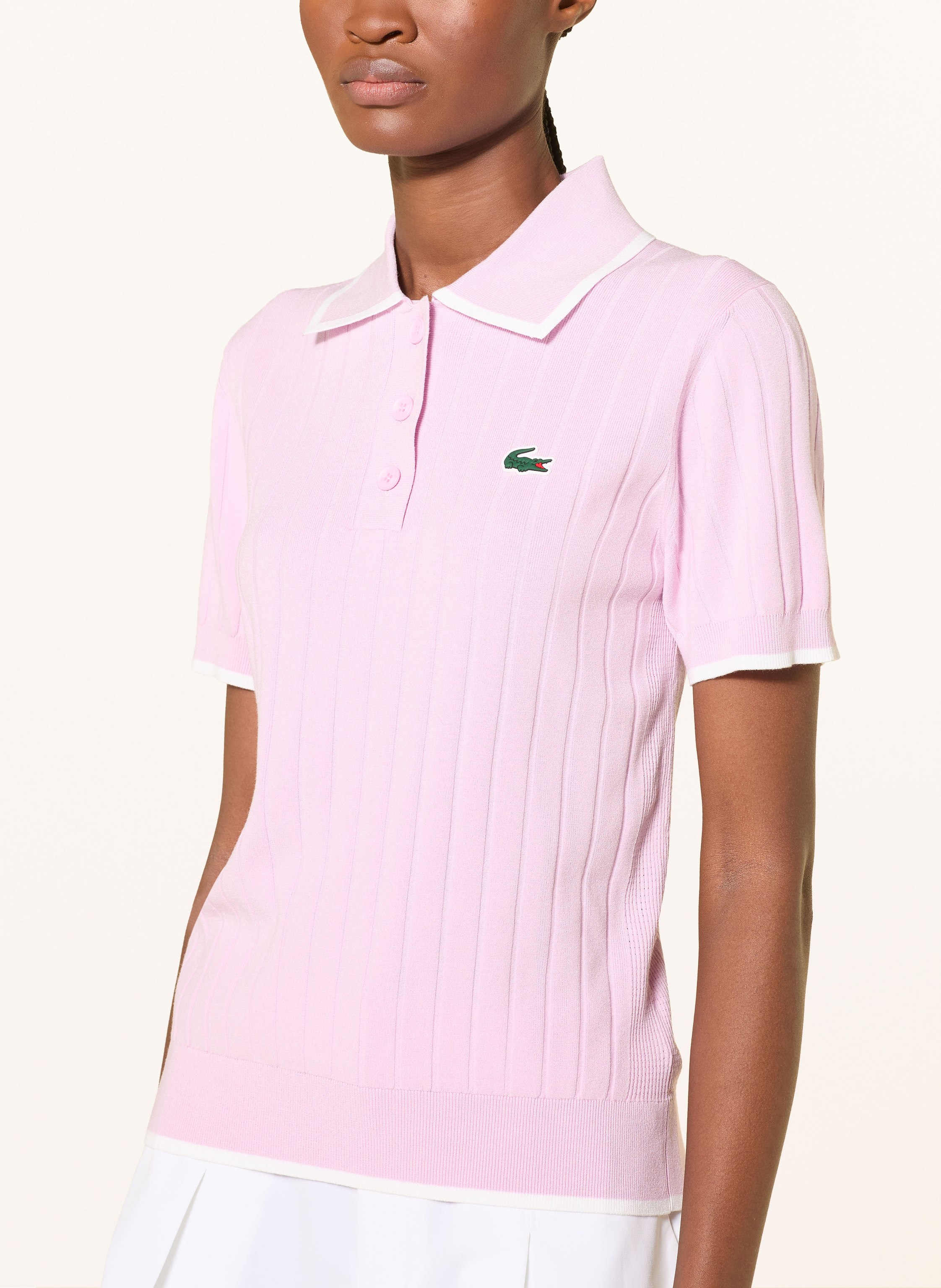Thumbnail - Lacoste Funktions-Poloshirt rosa