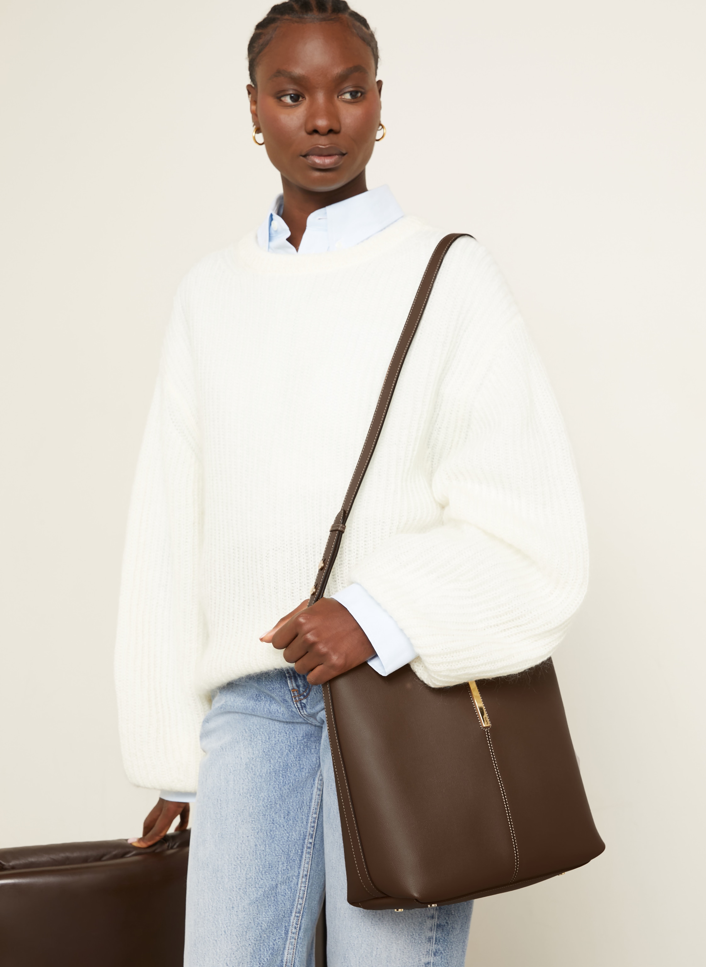 Thumbnail - Tod's Handtasche Manici Small braun