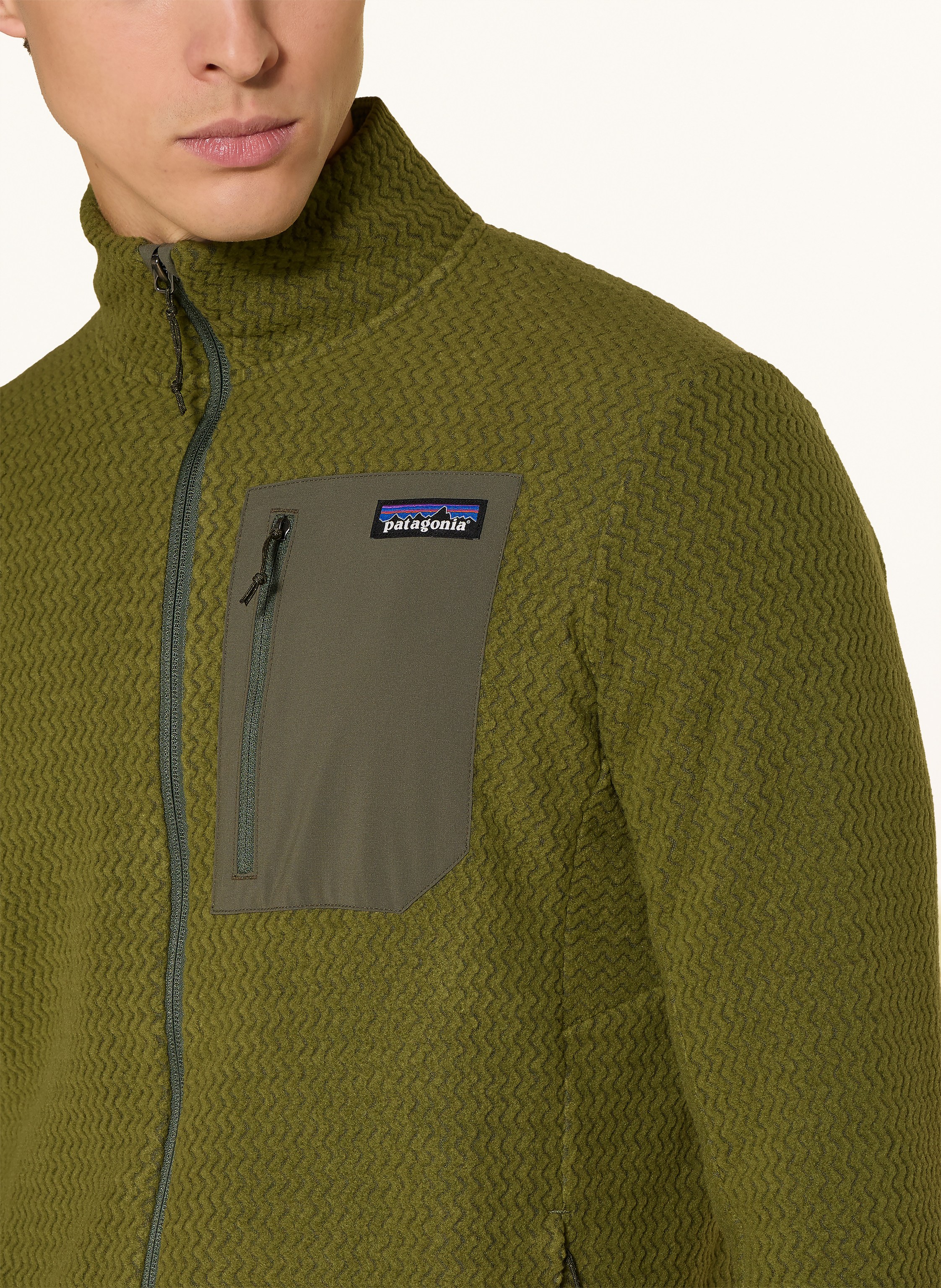 Thumbnail - Patagonia Fleecejacke r1 Air gruen