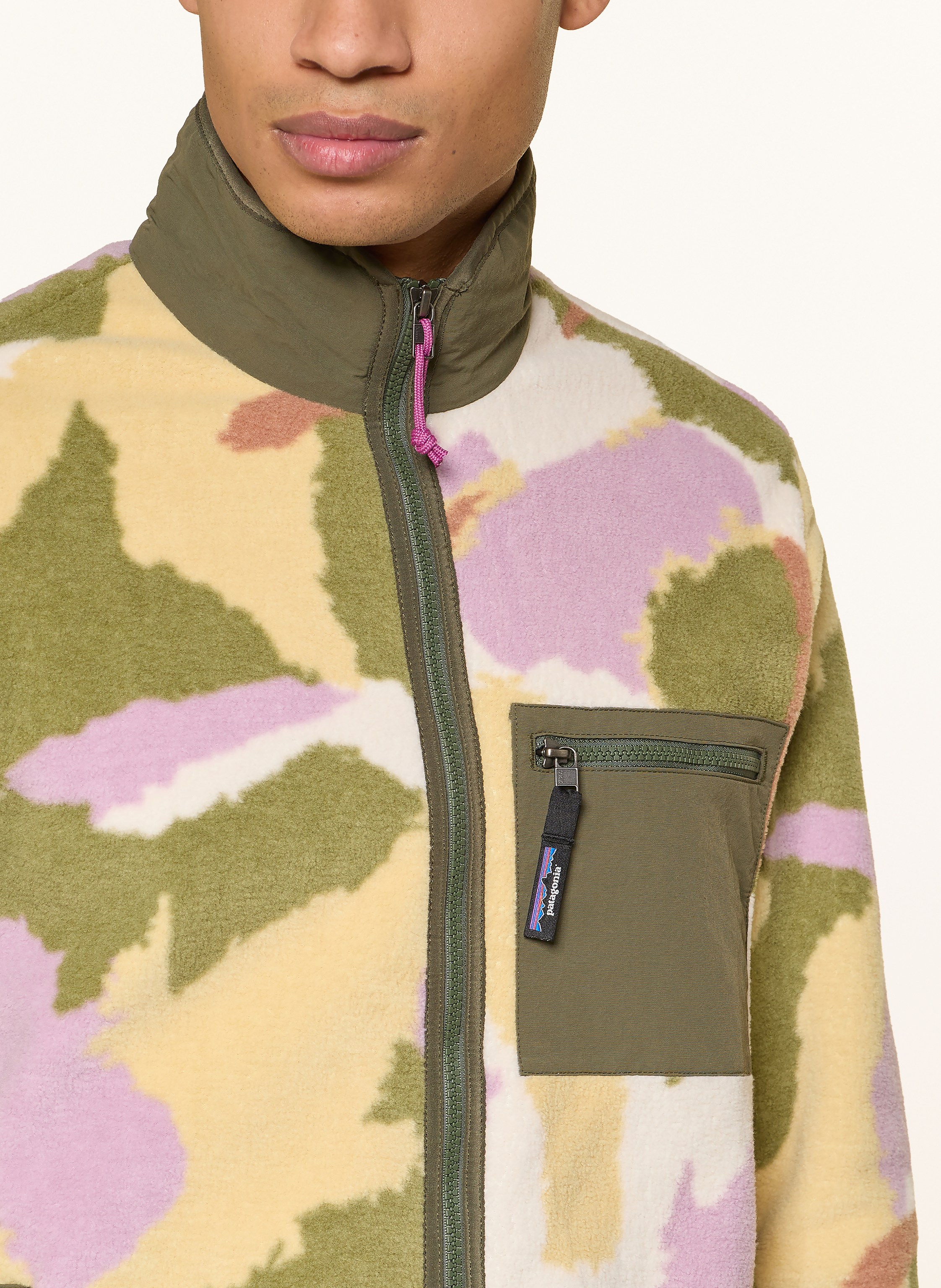 Thumbnail - Patagonia Fleecejacke Synchilla® beige