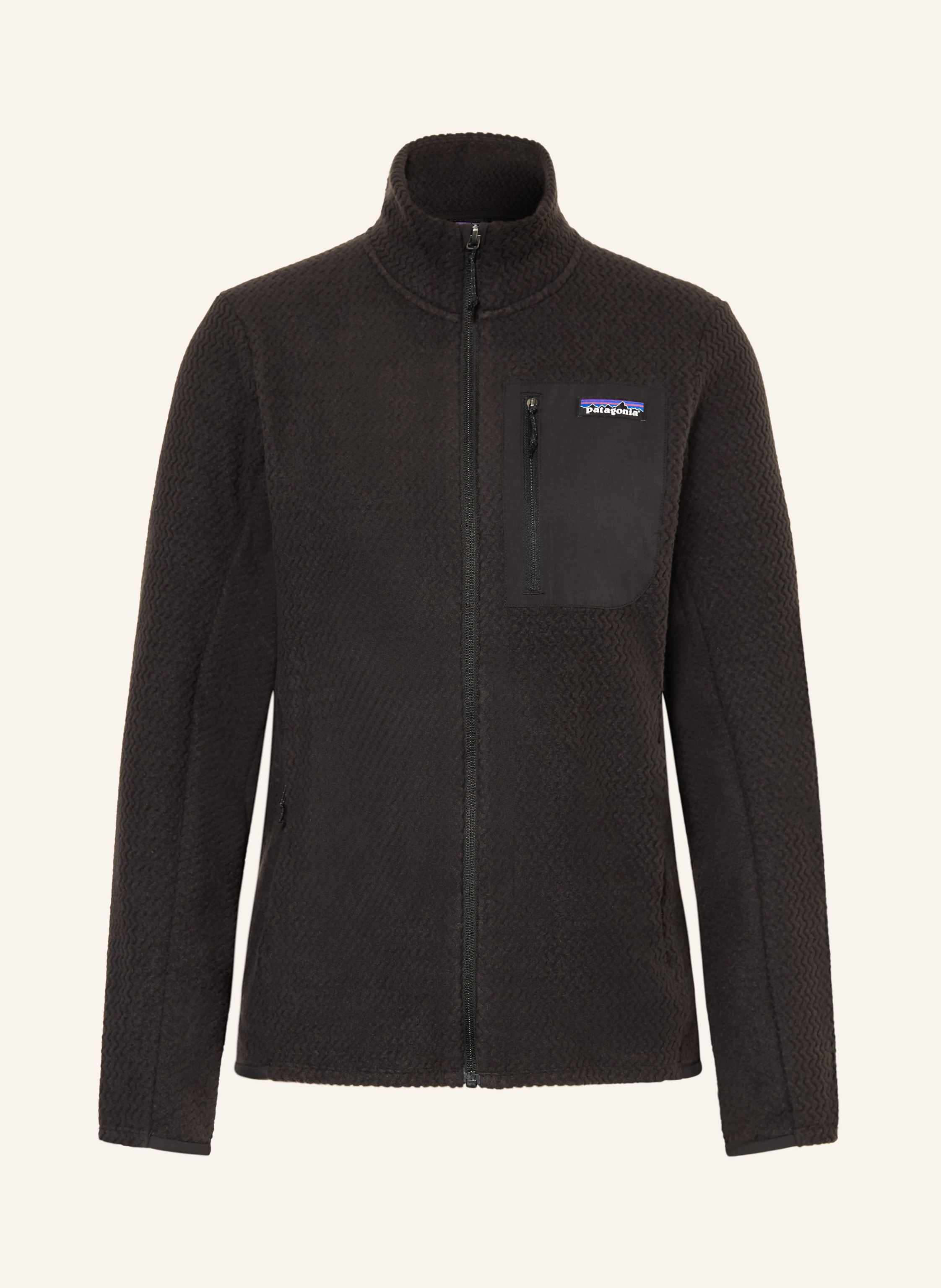 Patagonia Fleecejacke r1® Air schwarz