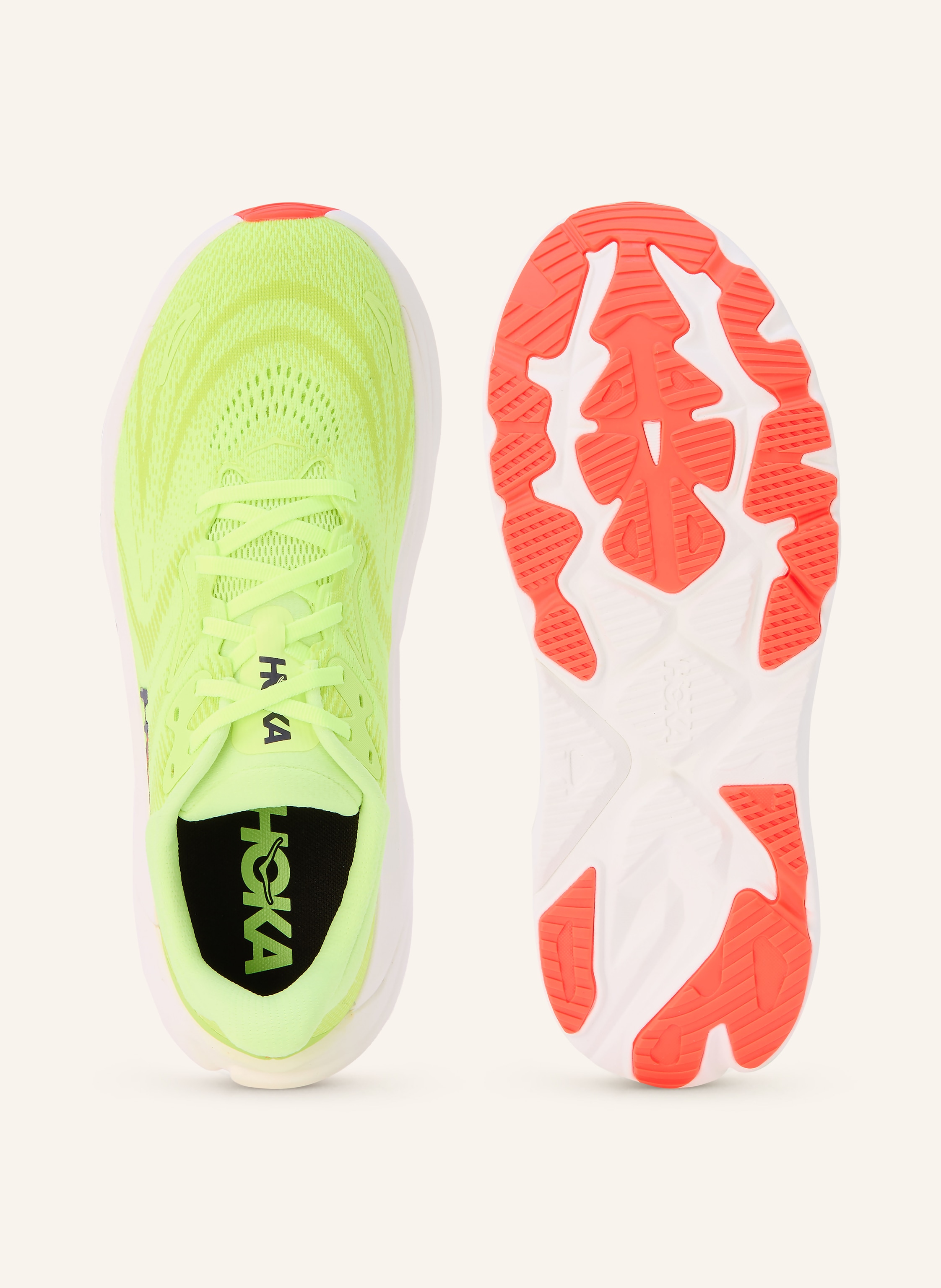 Thumbnail - Hoka Laufschuhe Arahi 8 gelb