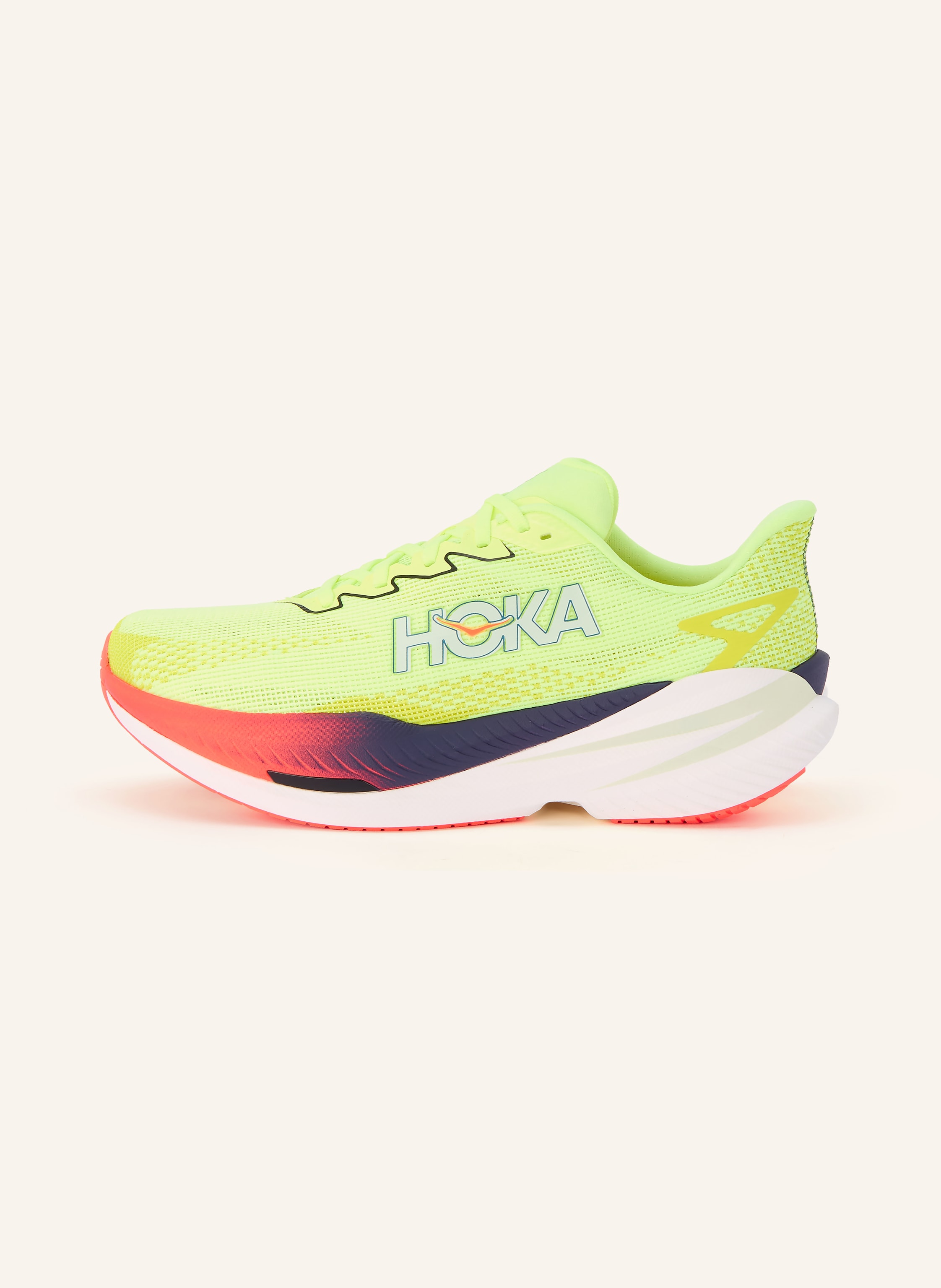 Thumbnail - Hoka Laufschuhe Mach x3 gelb