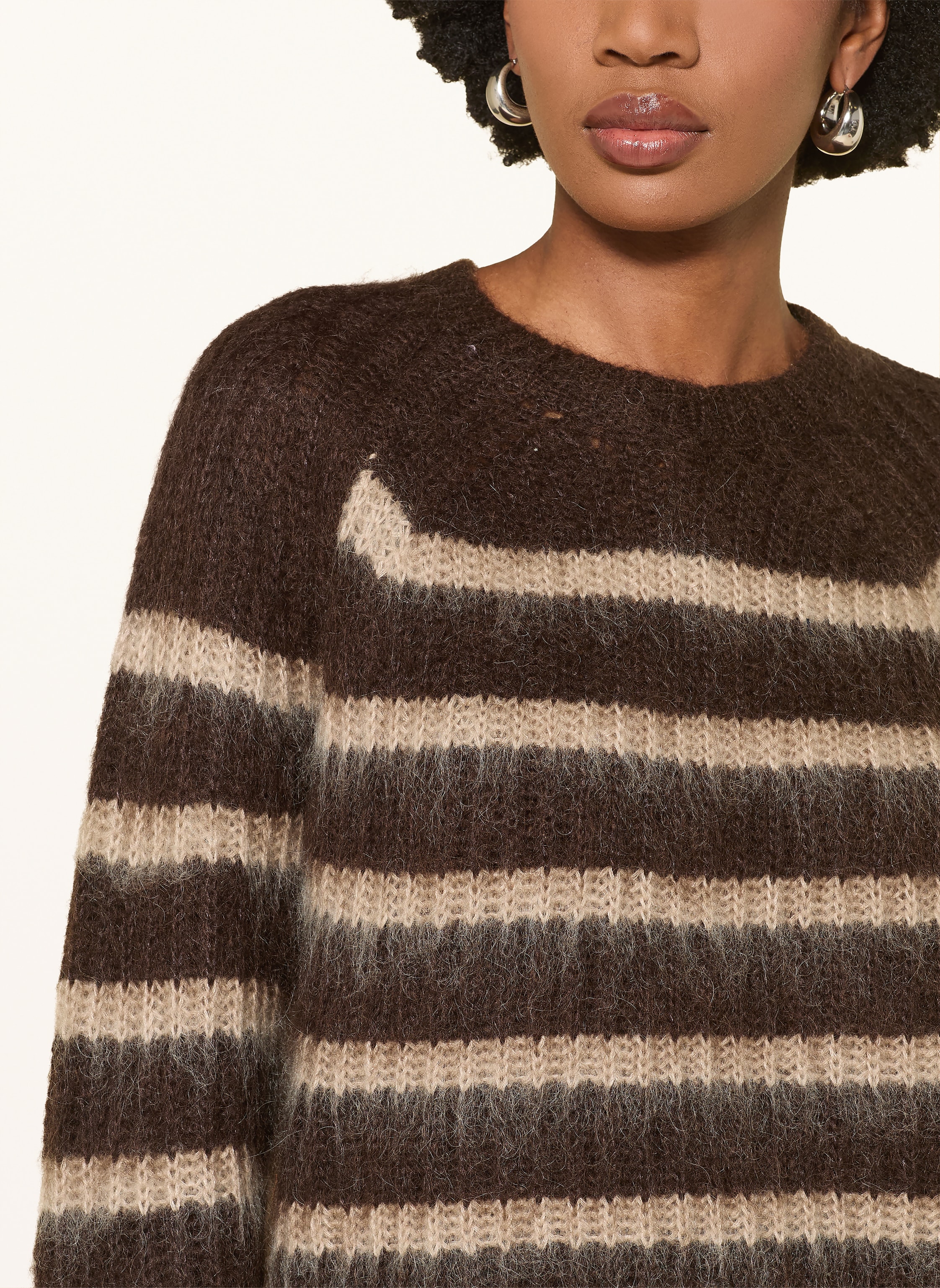 Thumbnail - Allsaints Pullover Riga braun