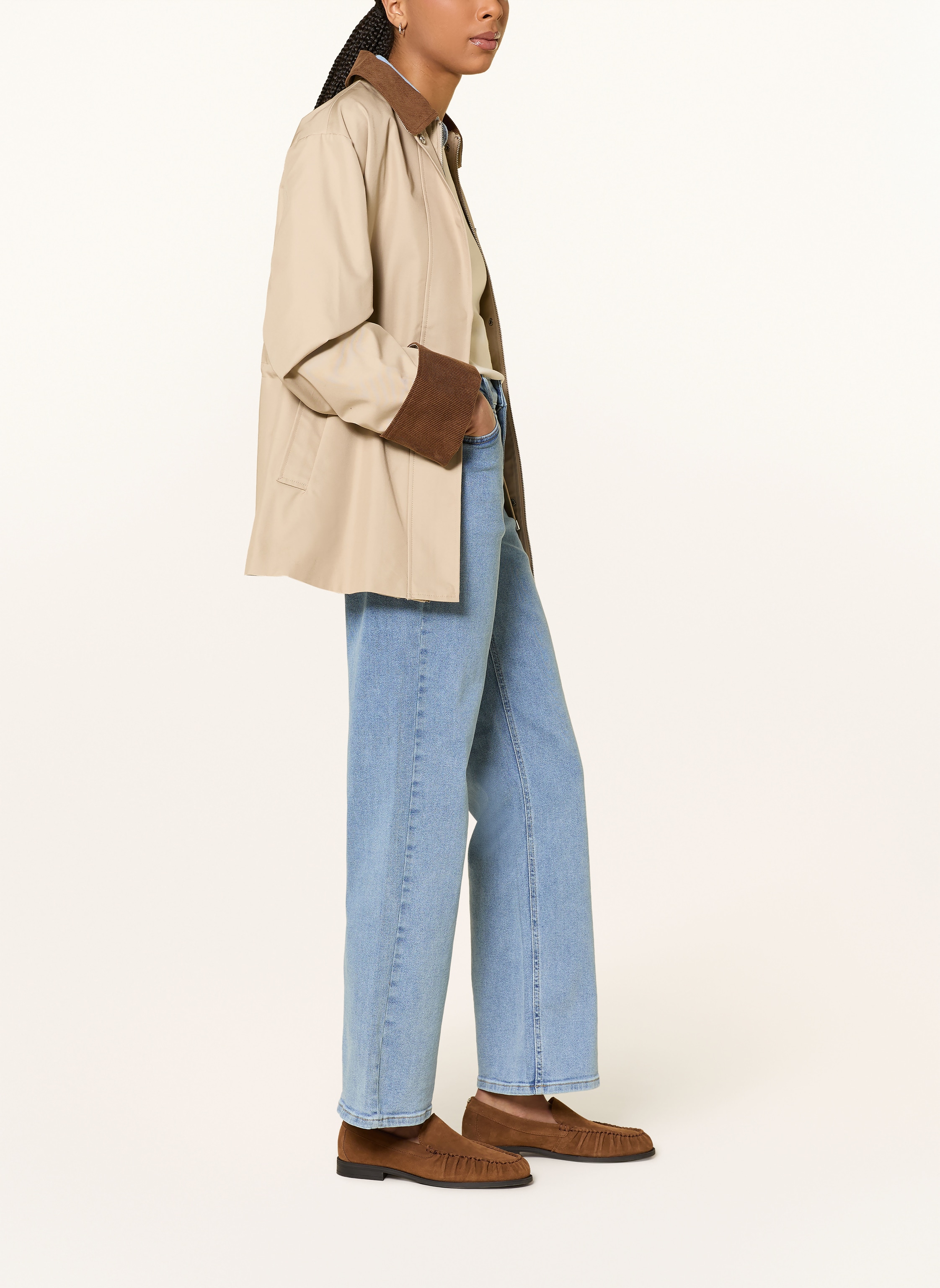 Thumbnail - Y.A.S. Straight Jeans blau