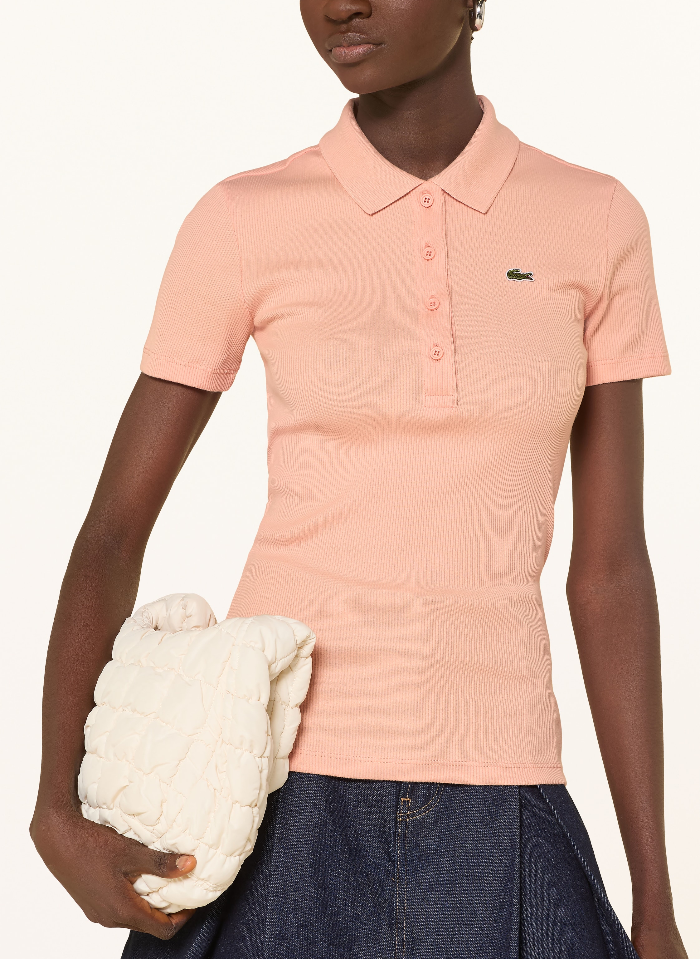 Thumbnail - Lacoste Jersey-Poloshirt orange