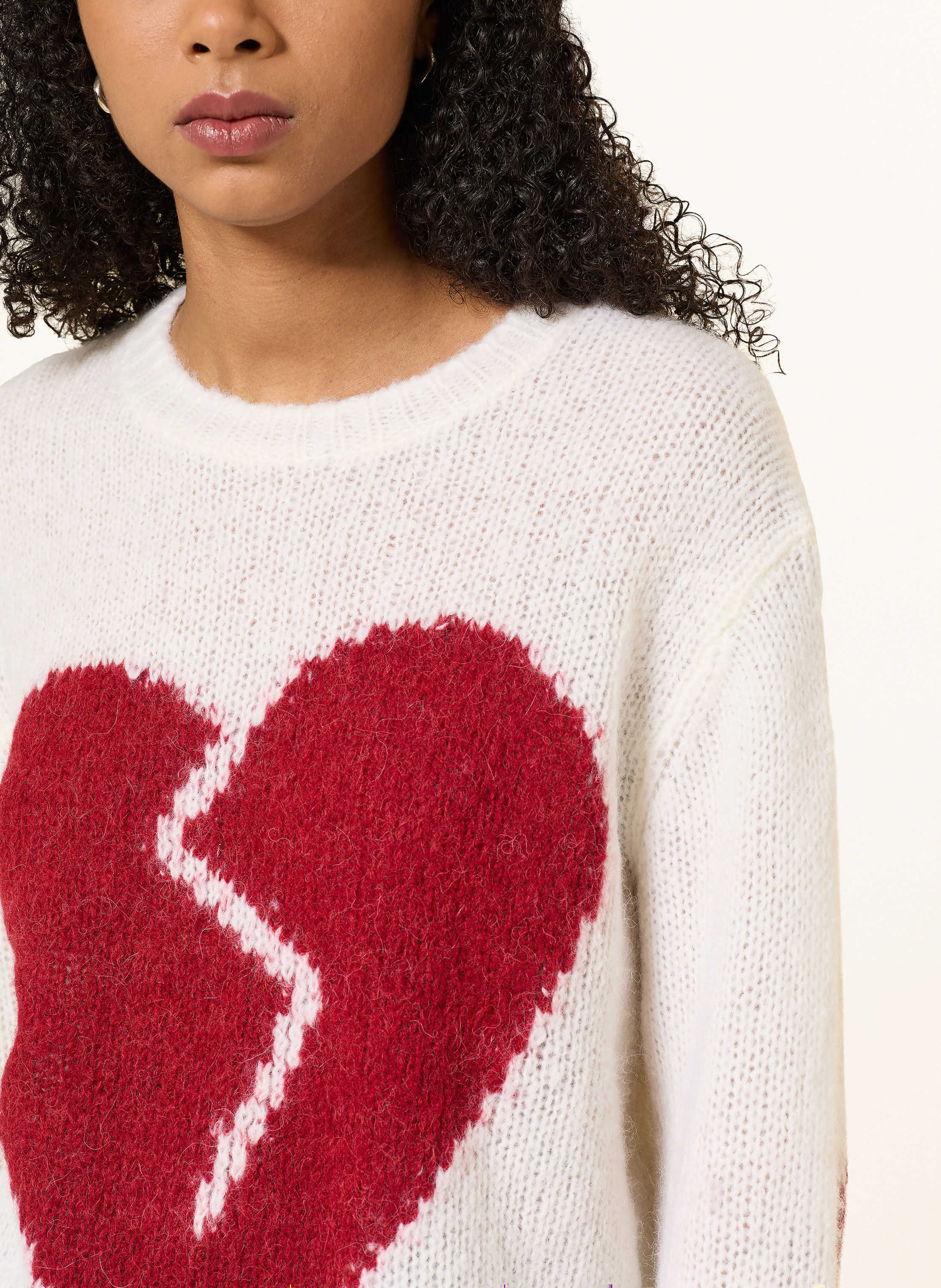Thumbnail - Allsaints Pullover Luvheart weiss