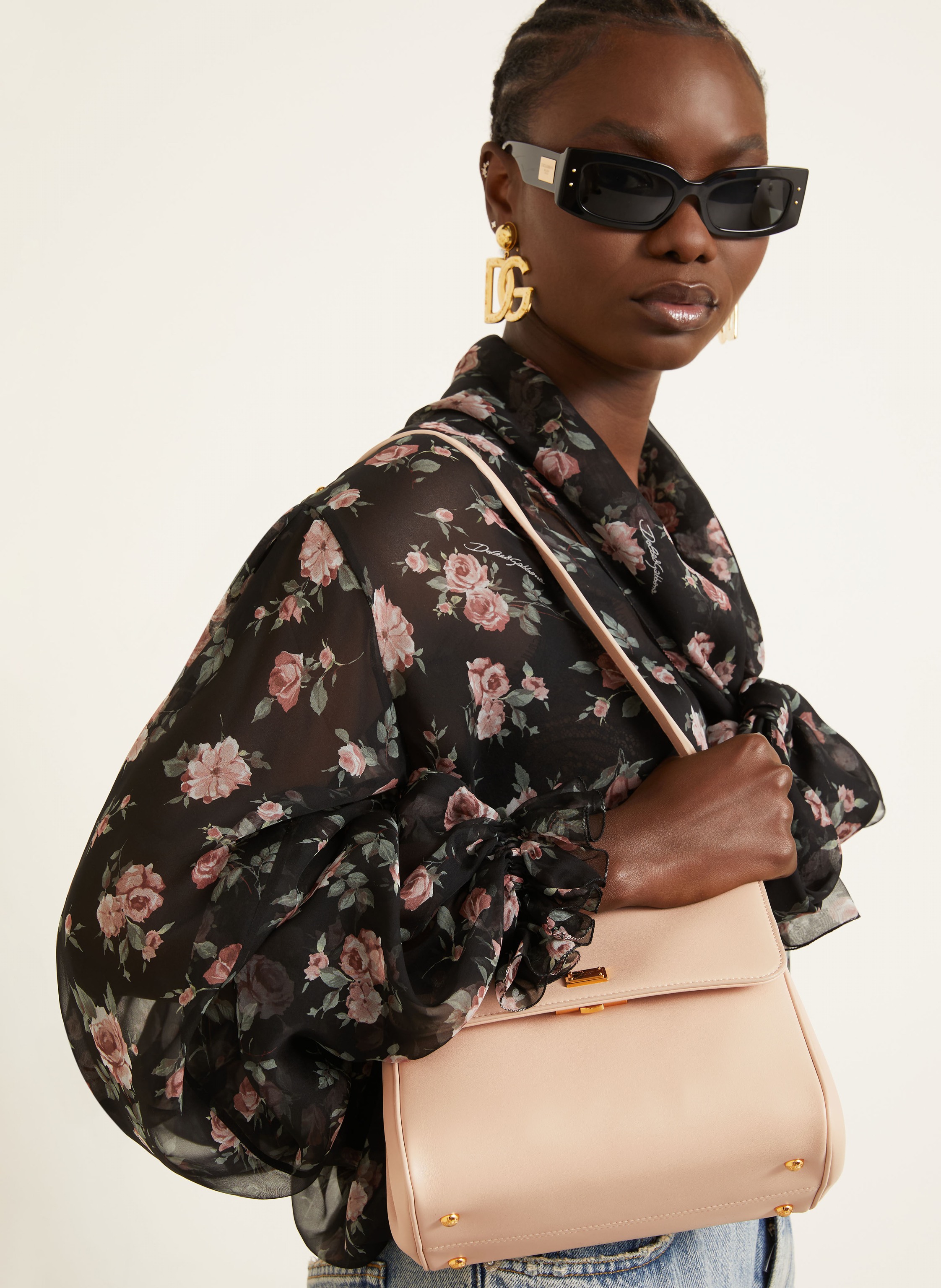 Thumbnail - Dolce & Gabbana Handtasche My Sicily Plongé rosa