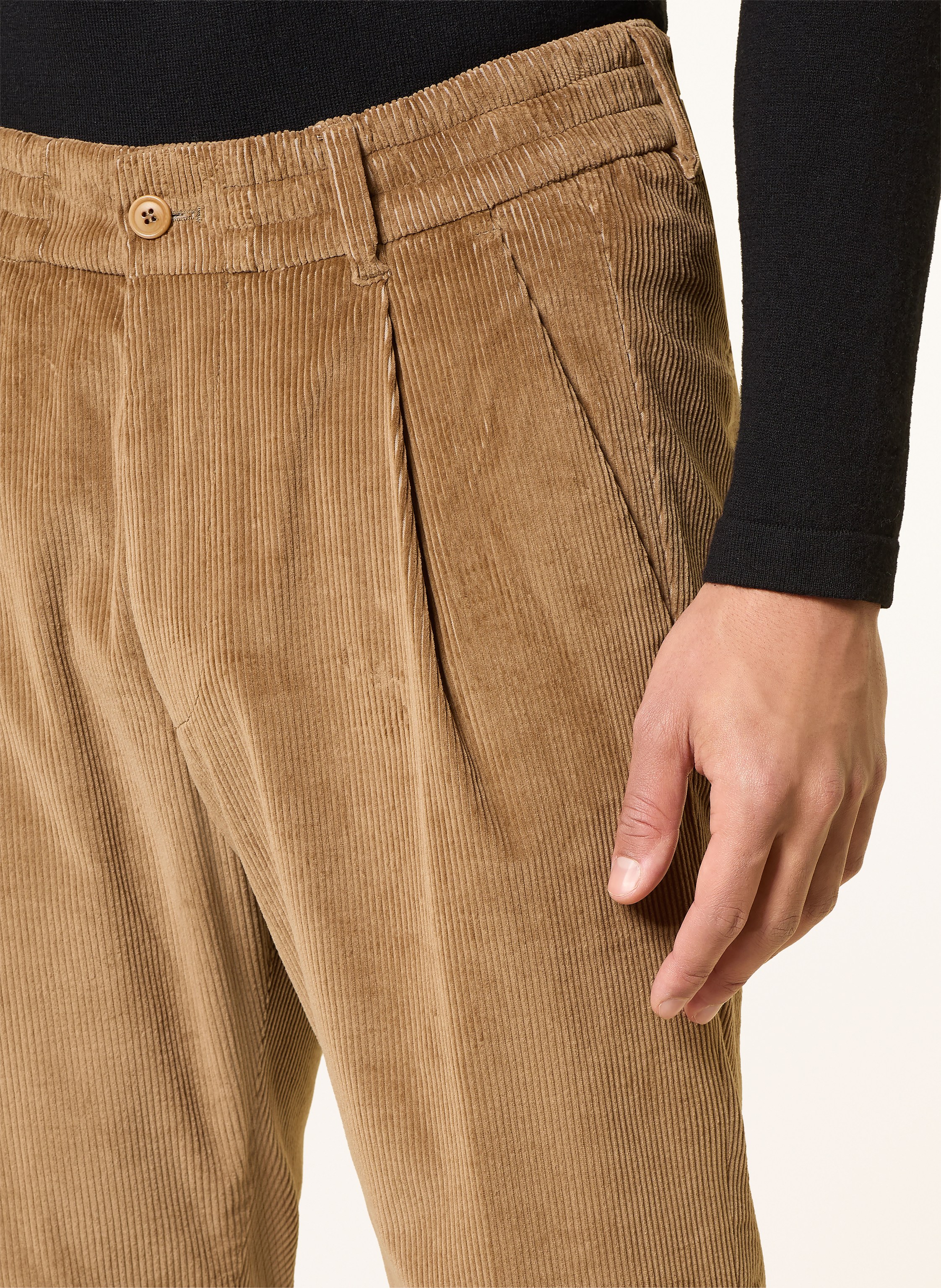 Thumbnail - Drykorn Cordchino Chasy Regular Fit beige