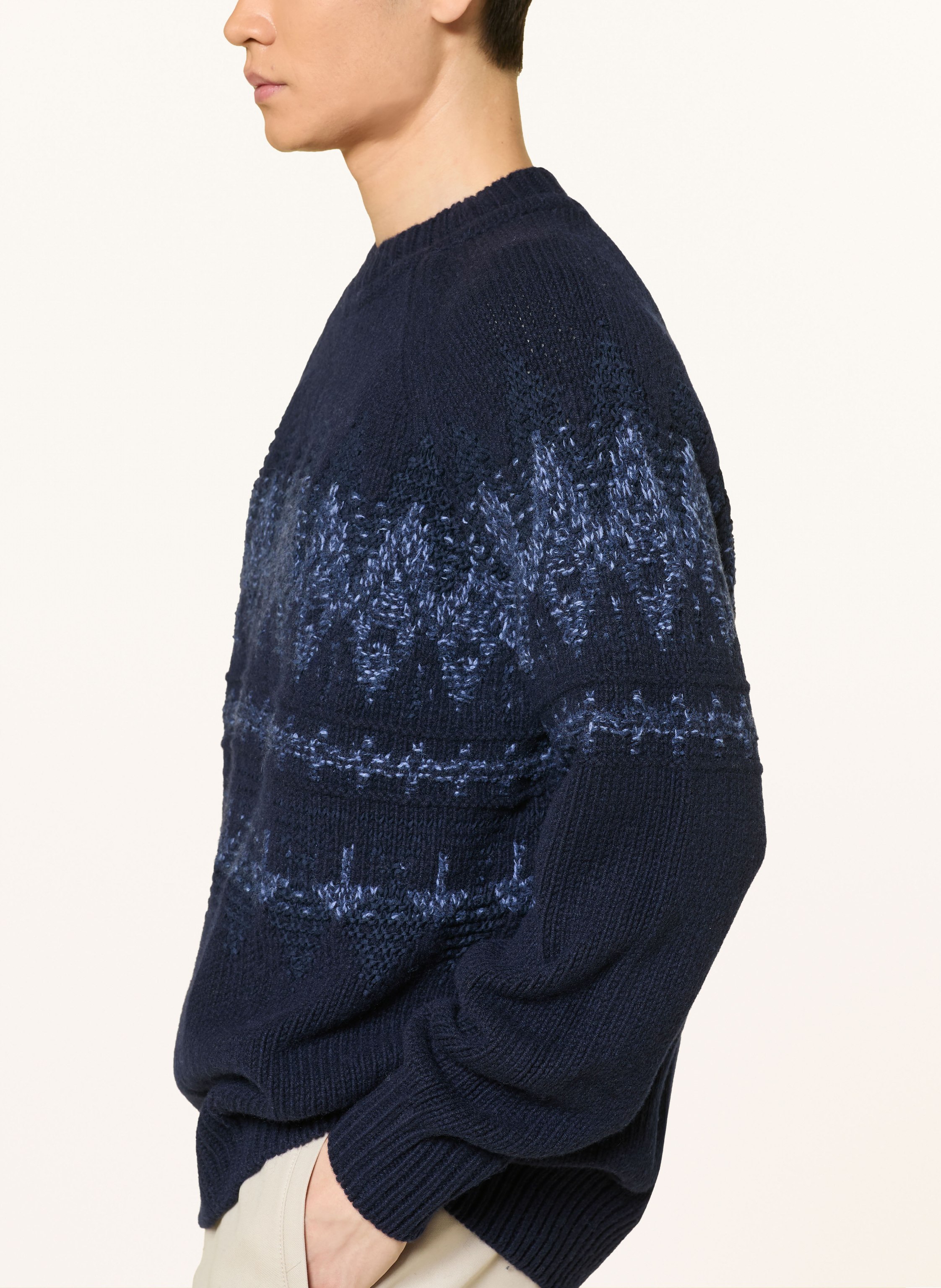 Thumbnail - Boss Pullover Karombo blau