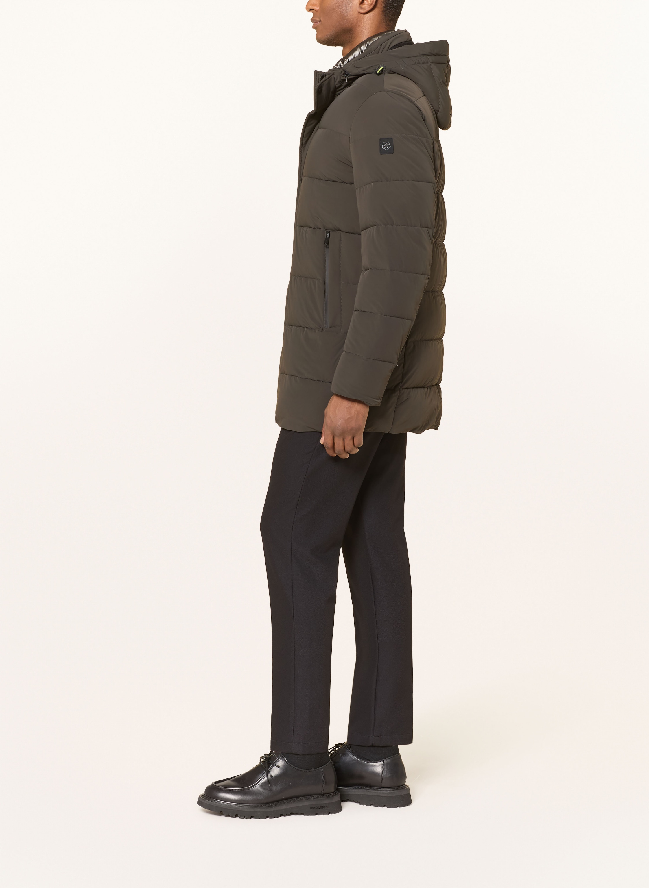 Thumbnail - Milestone Steppmantel Mstedros Mit Abnehmbarer Kapuze gruen