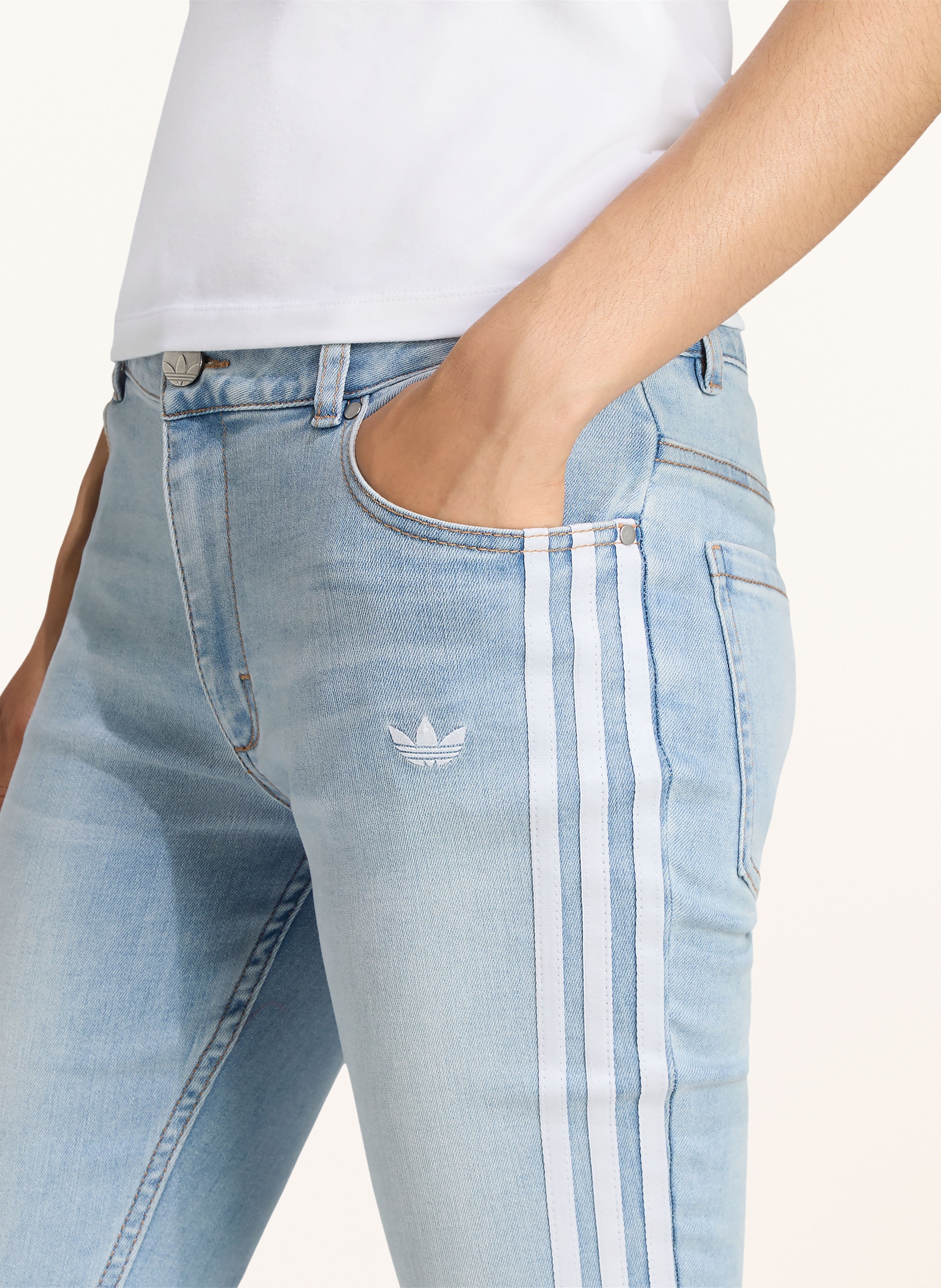 Thumbnail - Adidas Originals Flared Jeans Adilenium Season 4 Teamgeist Lr blau