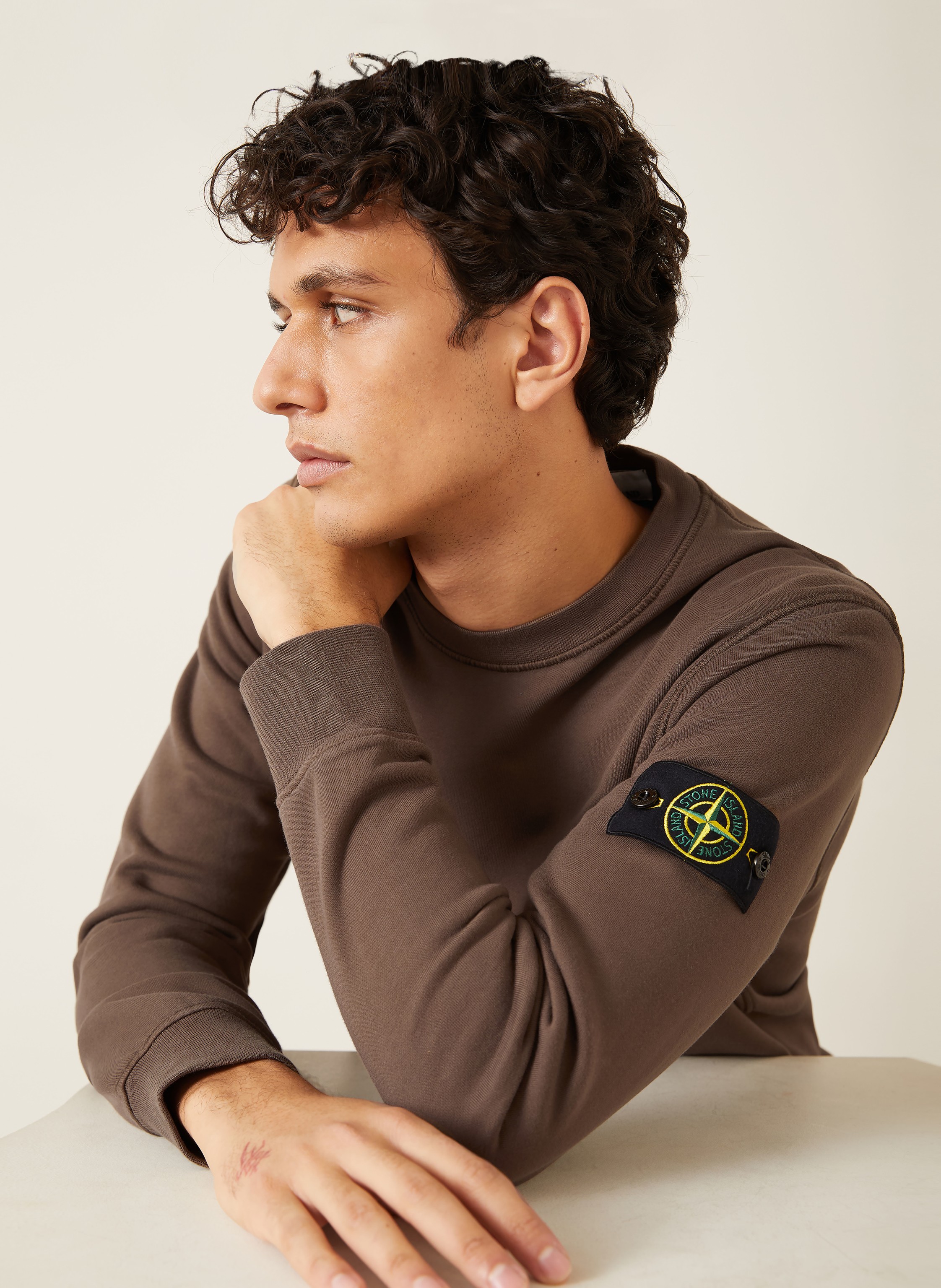Thumbnail - Stone Island Sweatshirt braun
