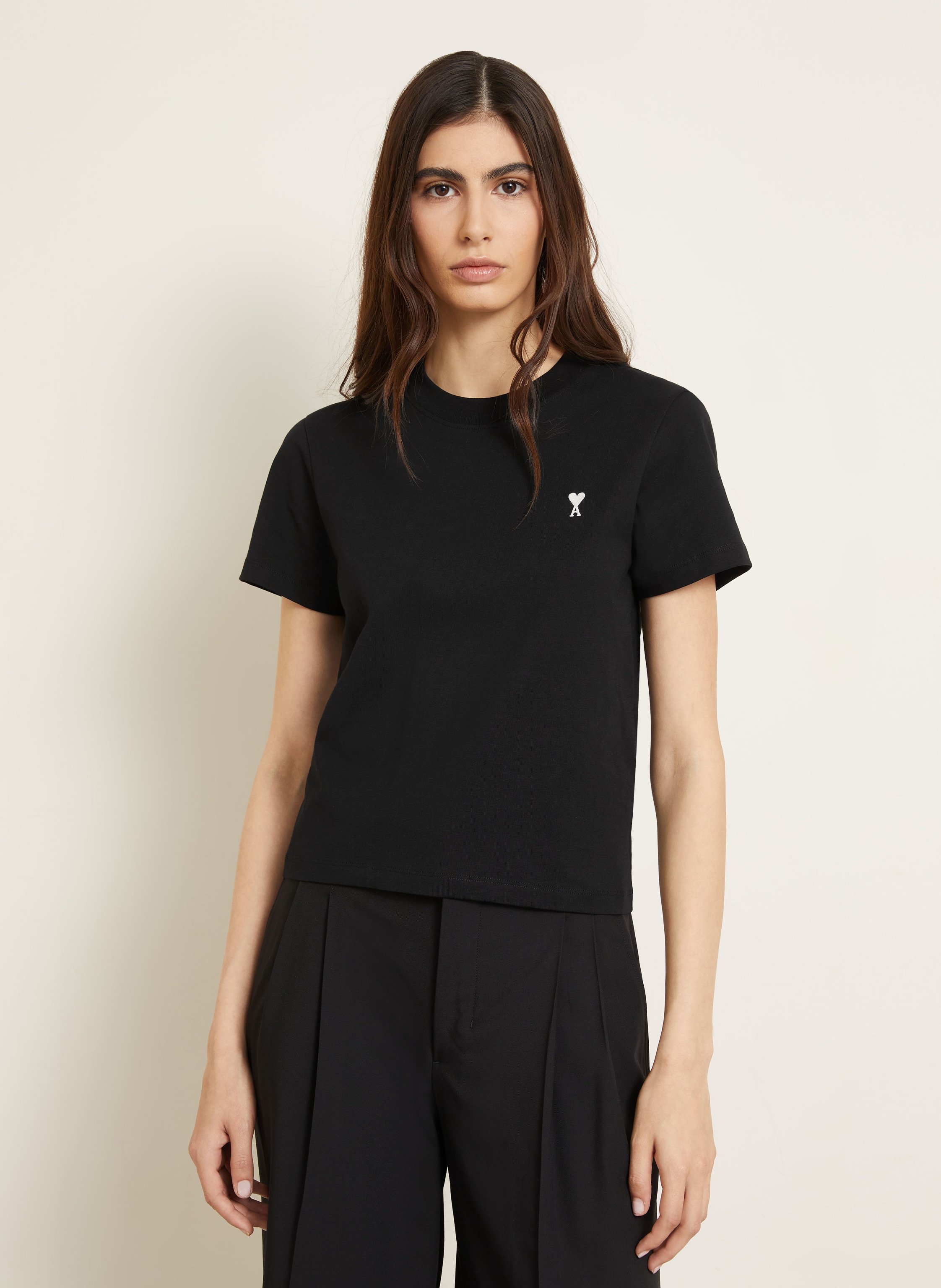 Thumbnail - Ami Paris T-Shirt schwarz