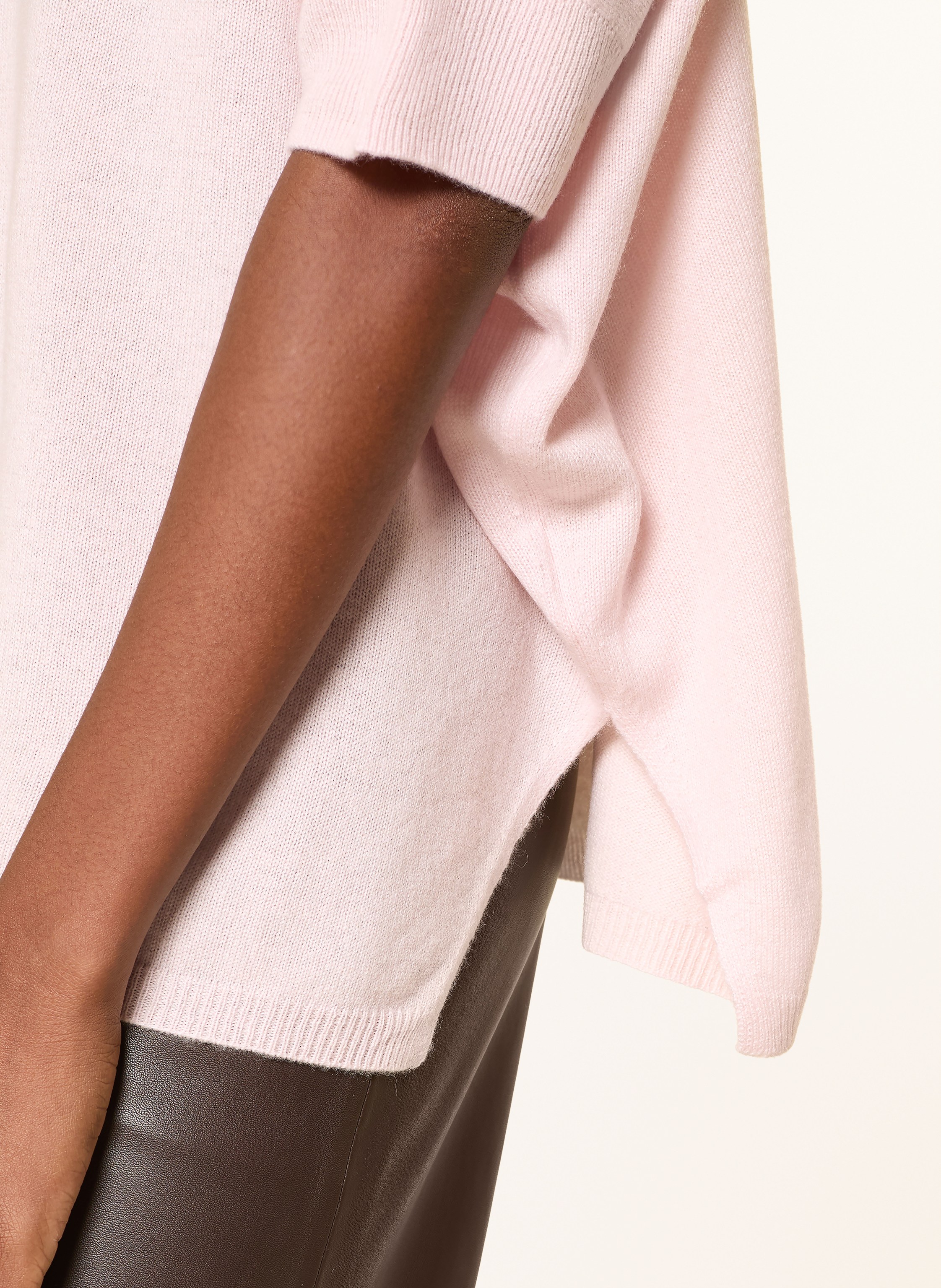 Thumbnail - Darling Harbour Strickshirt Aus Cashmere rosa