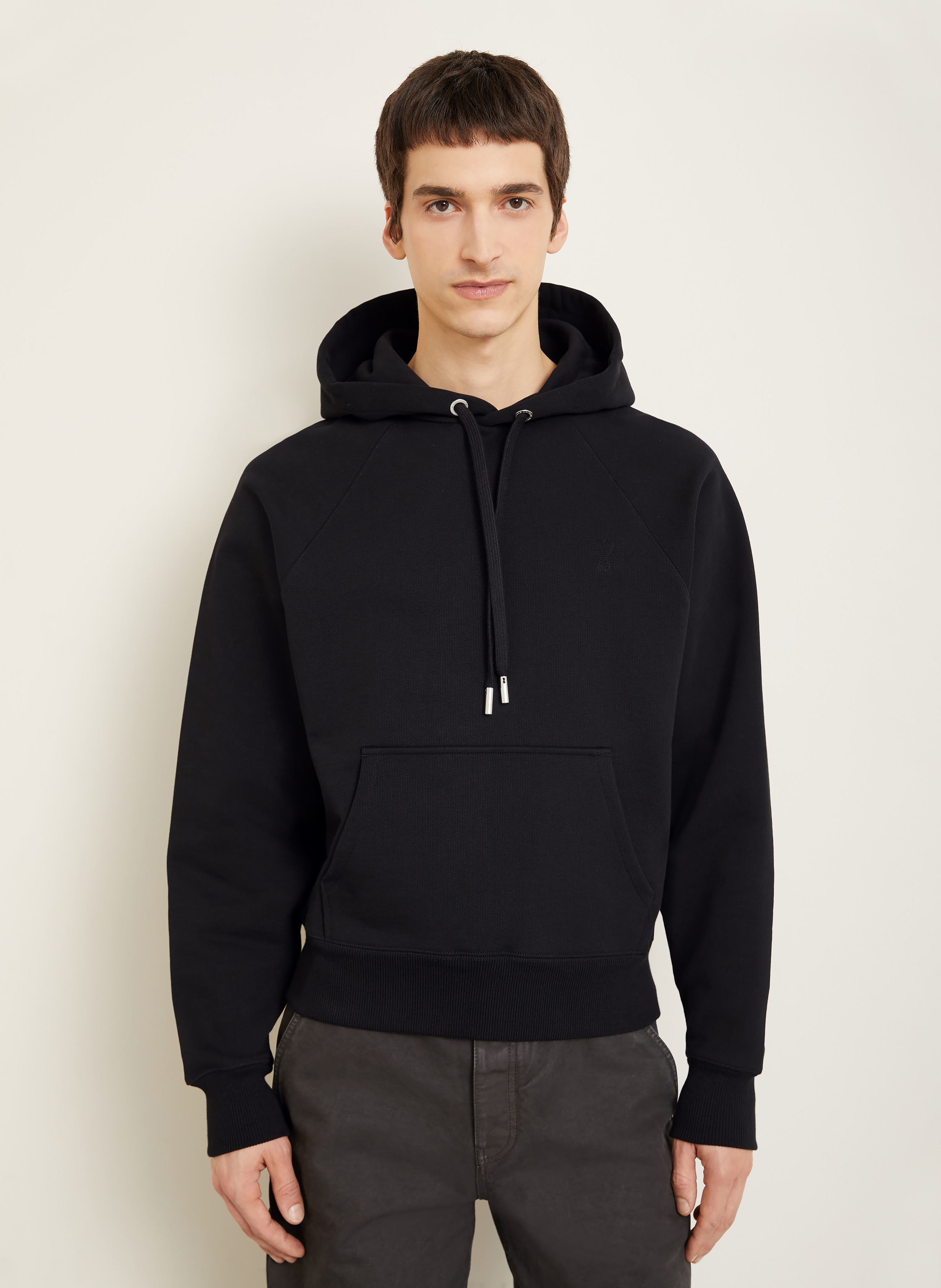 Thumbnail - Ami Paris Hoodie schwarz