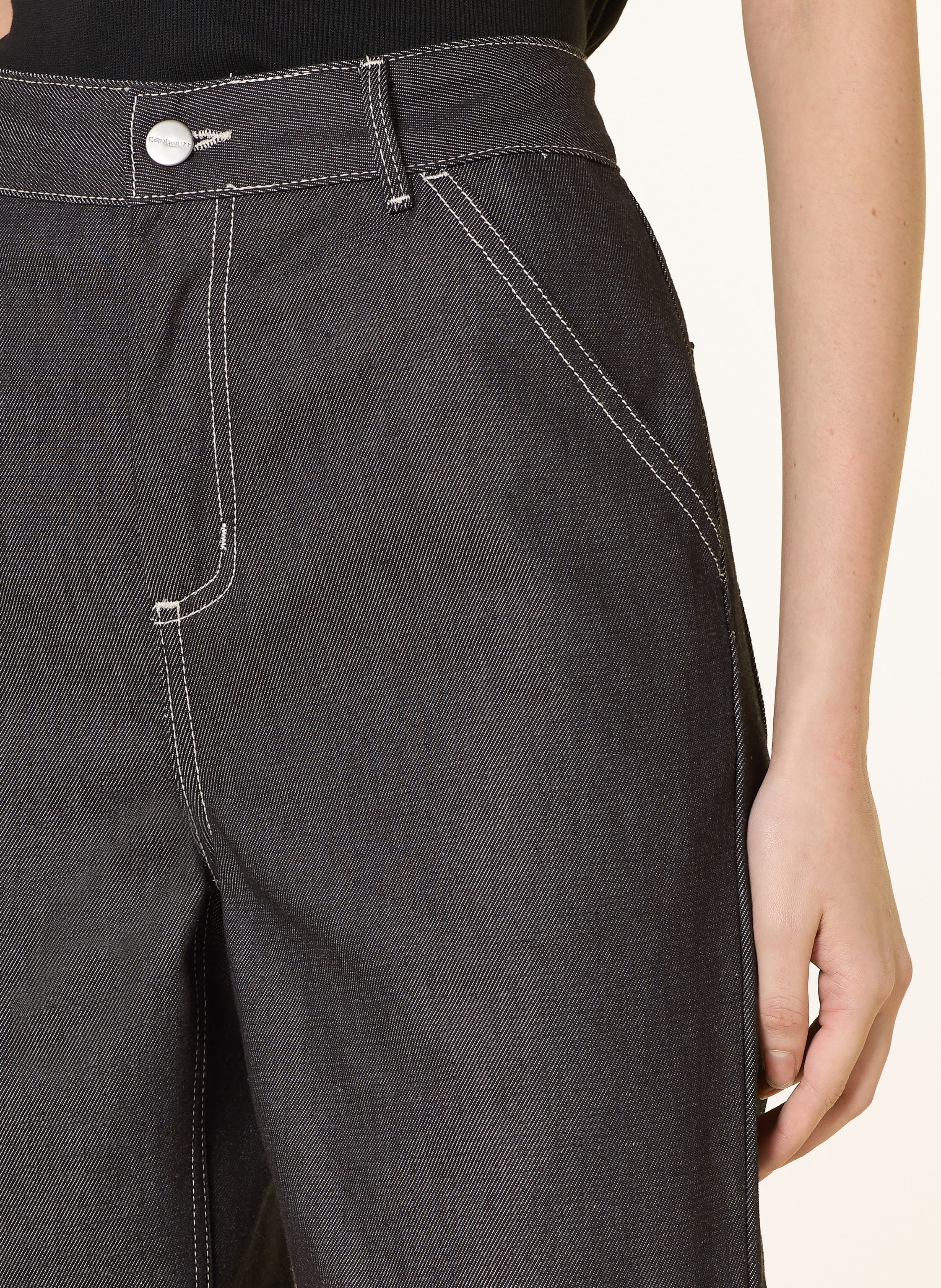 Thumbnail - Carhartt Wip Straight Jeans schwarz