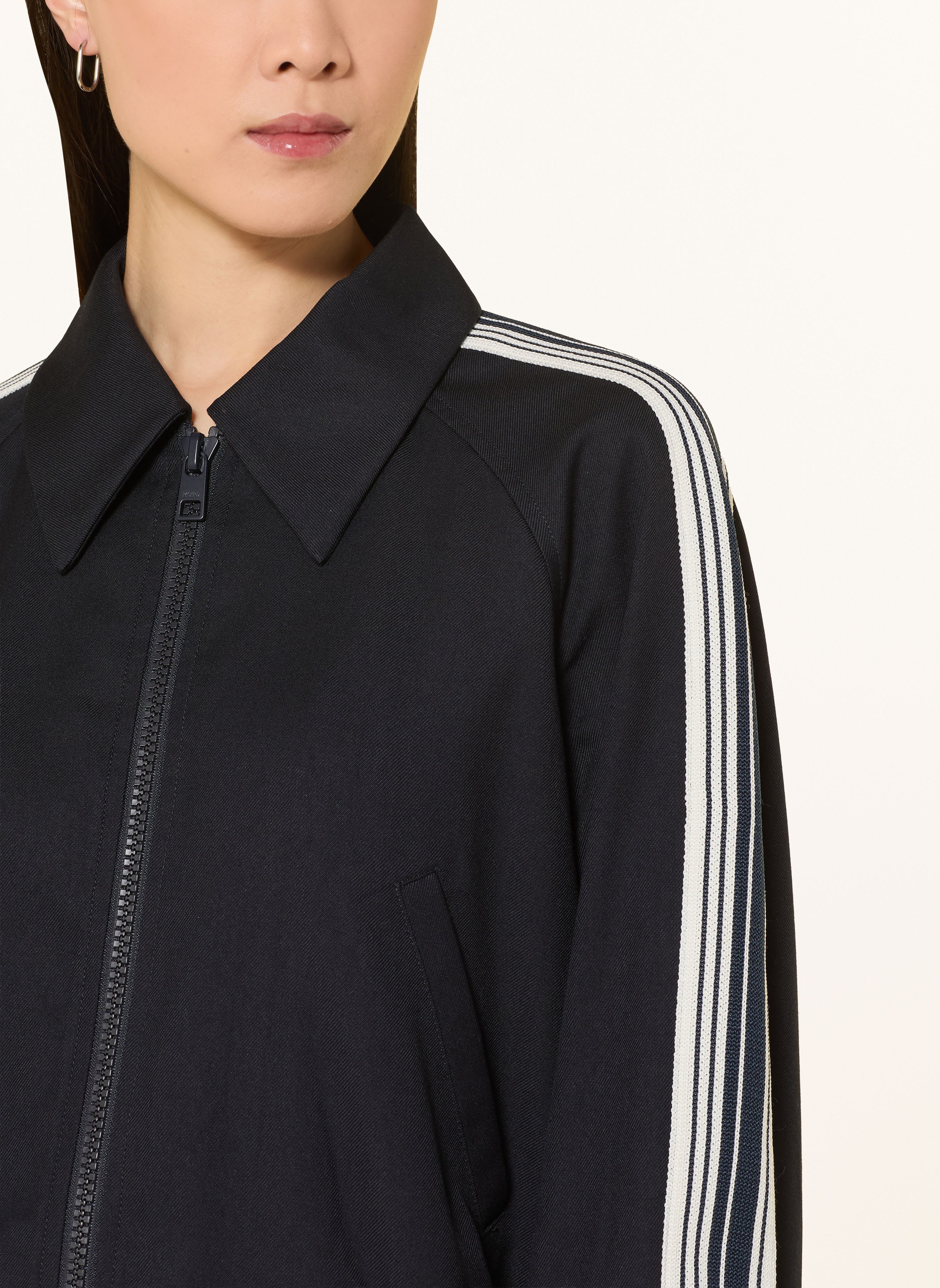 Thumbnail - Marc O'polo Denim Blouson Mit Galonstreifen blau