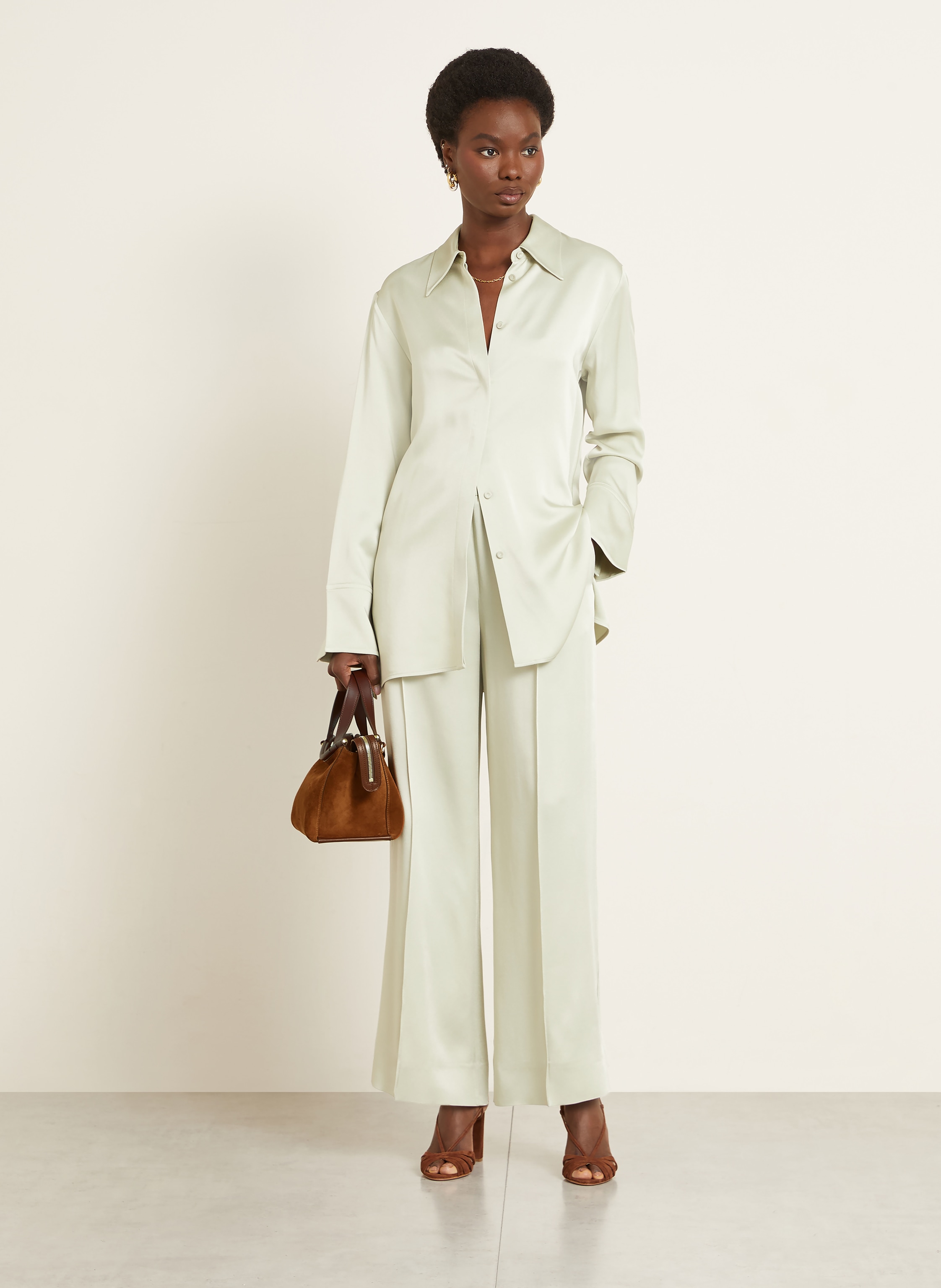 Thumbnail - Wandler Umhängetasche Ida braun