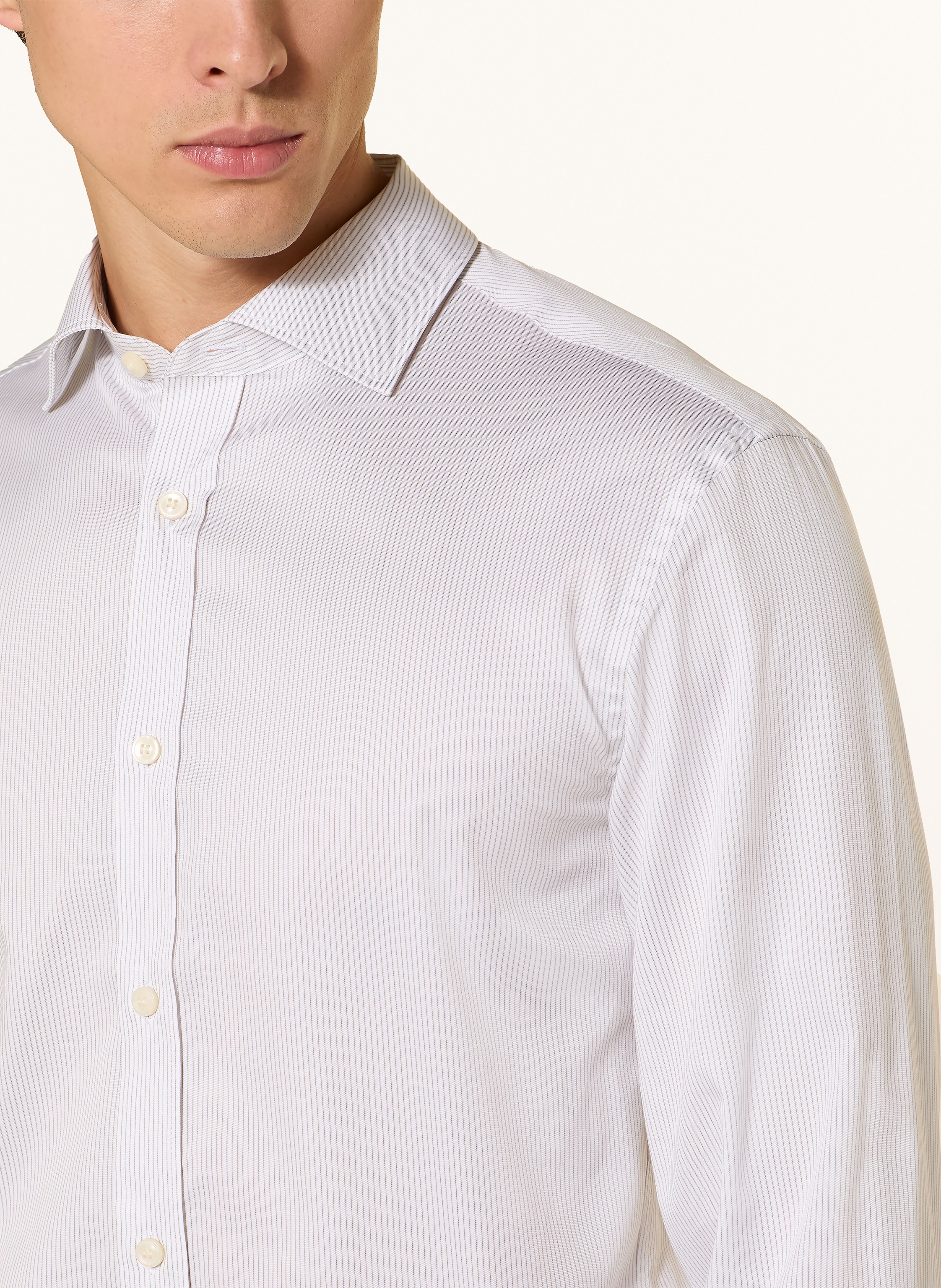 Thumbnail - Tiger Of Sweden Hemd Adley Slim Fit beige