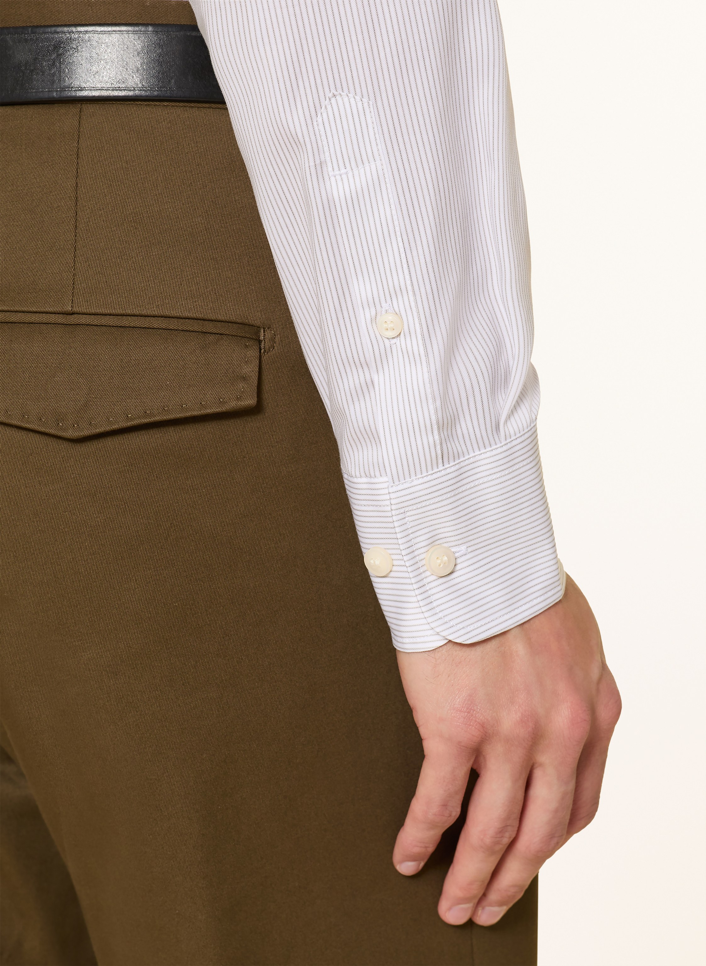 Thumbnail - Tiger Of Sweden Hemd Adley Slim Fit beige