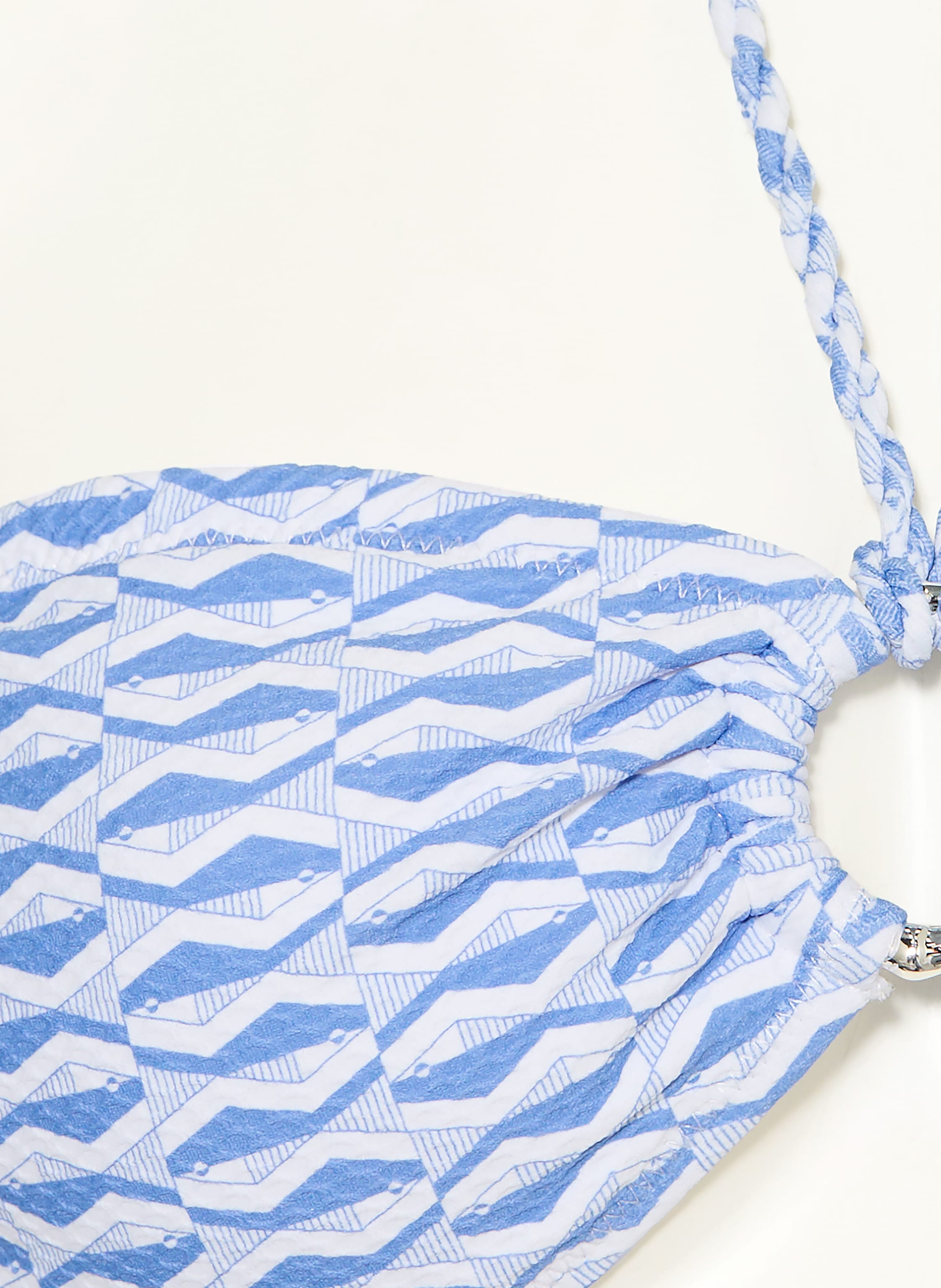 Thumbnail - Heidi Klein Bandeau-Bikini-Top Tinos blau