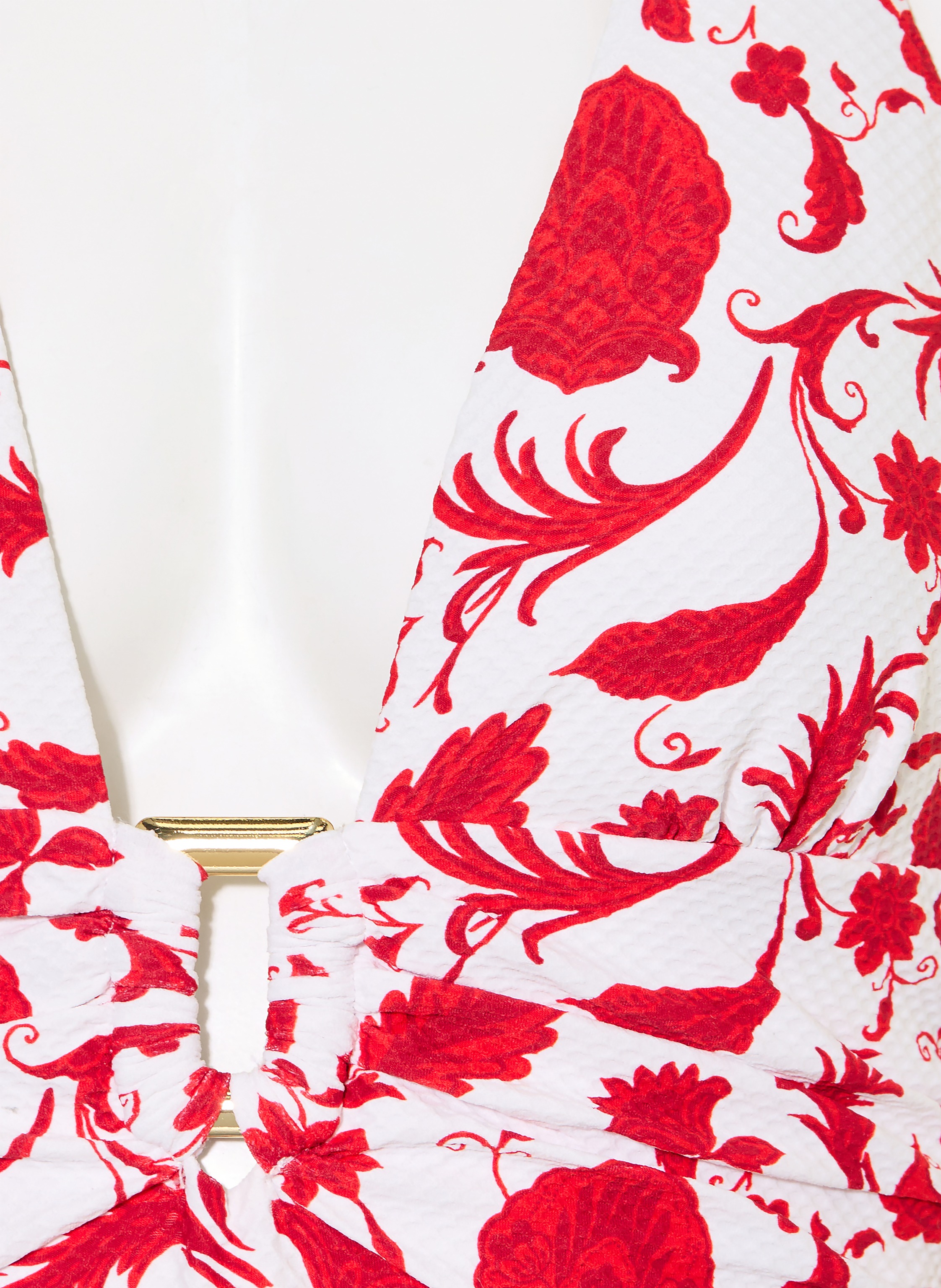 Thumbnail - Heidi Klein Neckholder-Badeanzug Evia rot