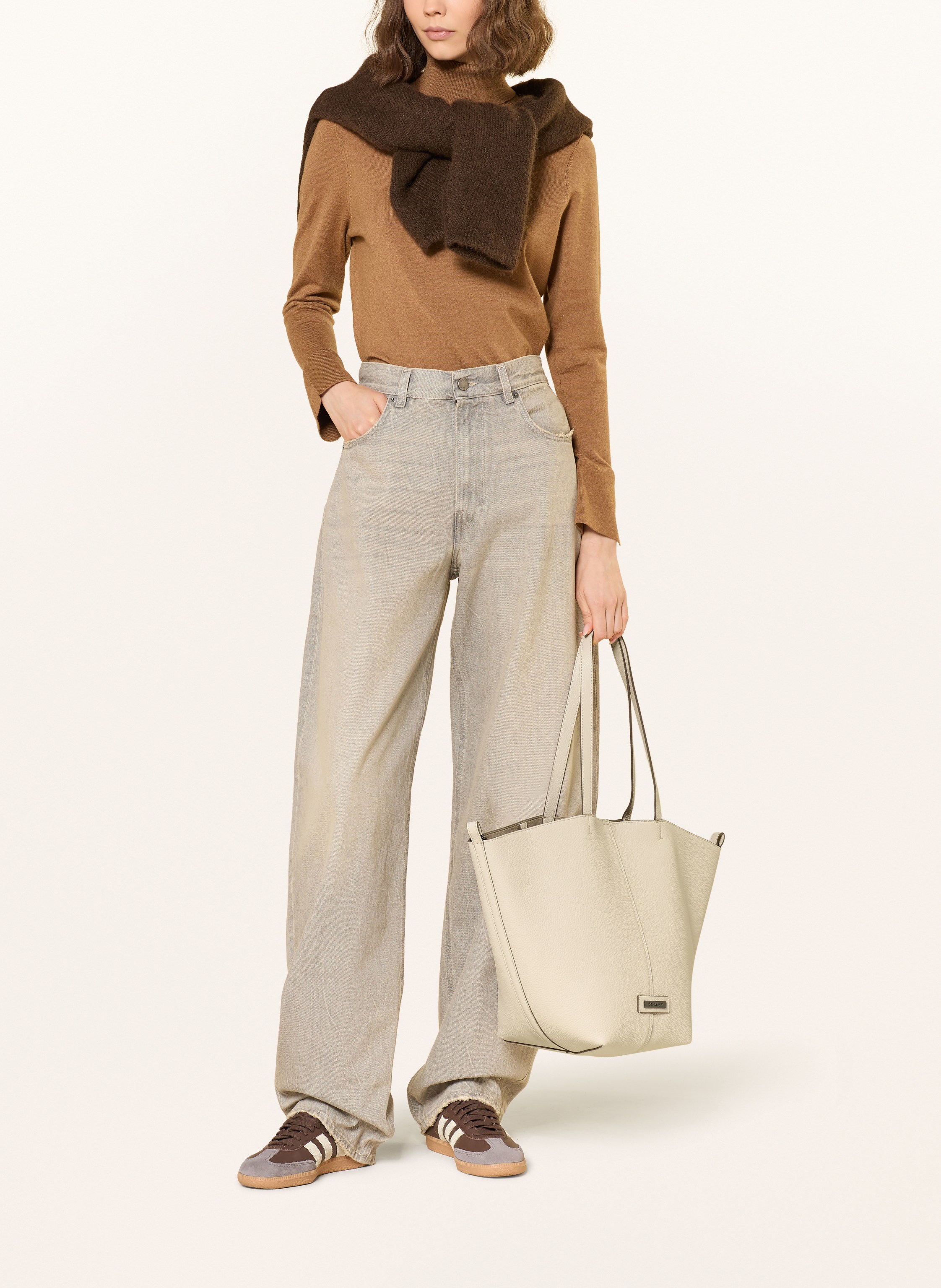 Thumbnail - Bogner Shopper Keiko Mit Herausnehmbarer Pouch beige