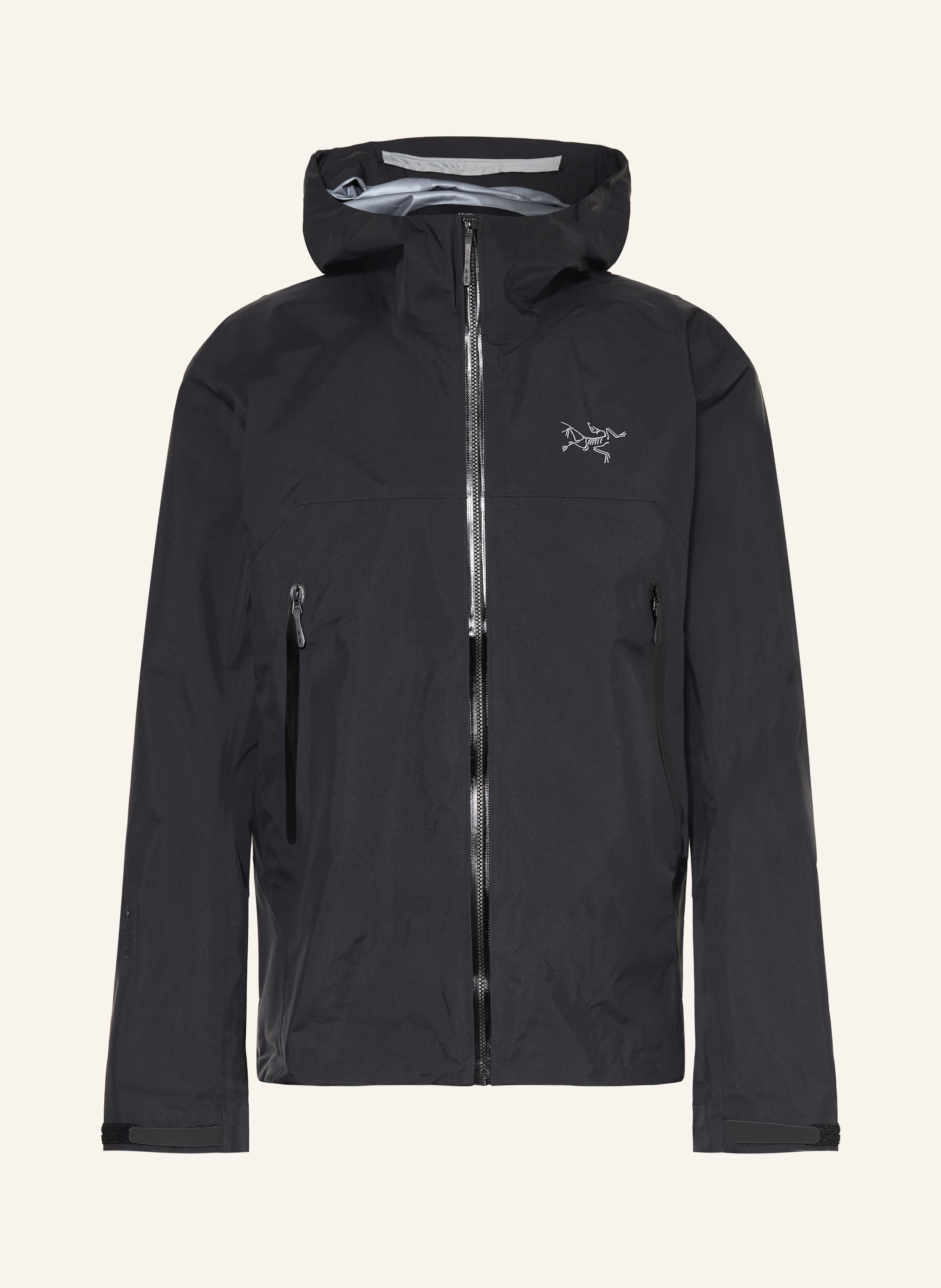 Arc'teryx Hardshell-Jacke Beta schwarz