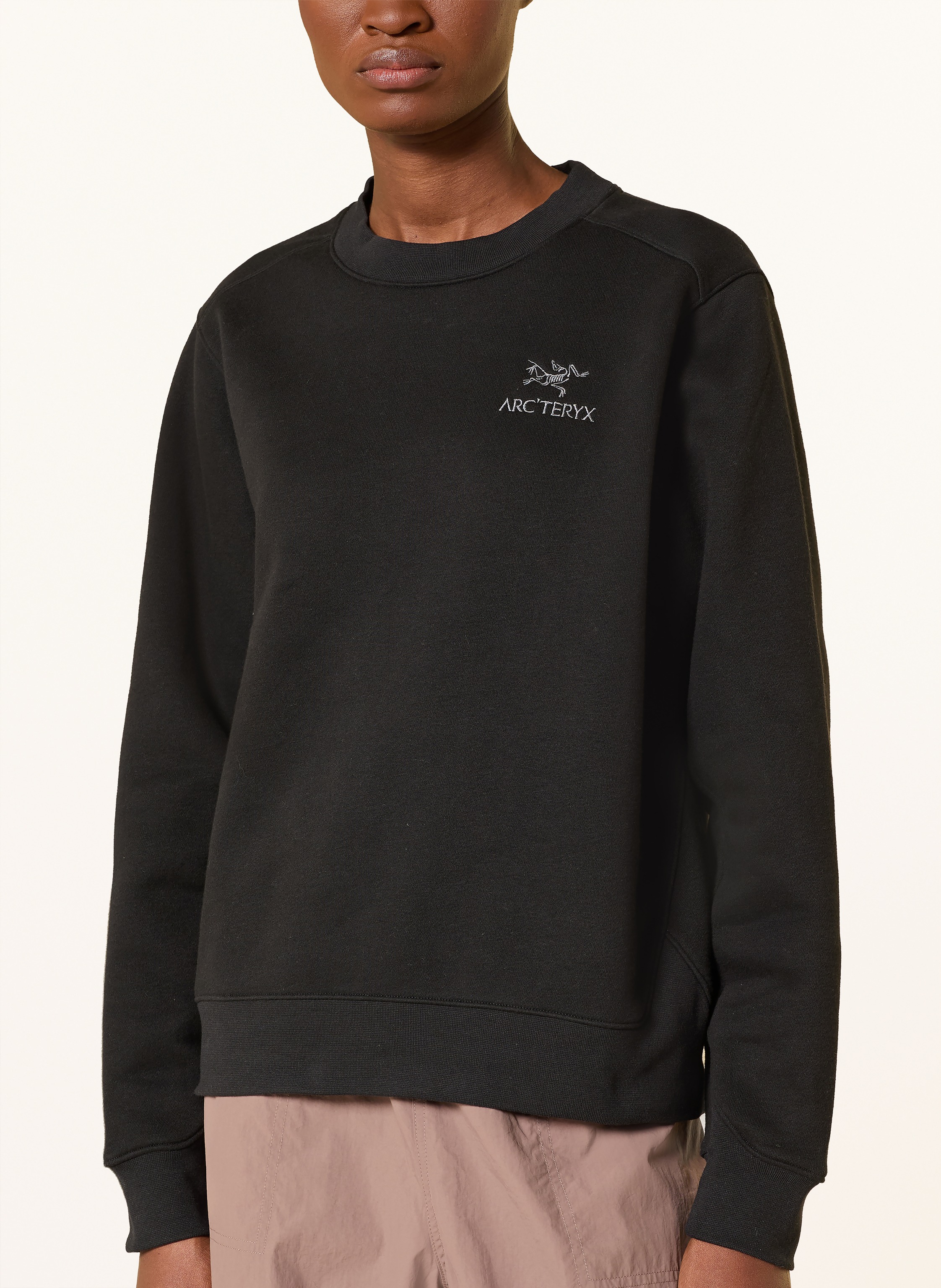 Thumbnail - Arc'teryx Sweatshirt Emblem Crew schwarz