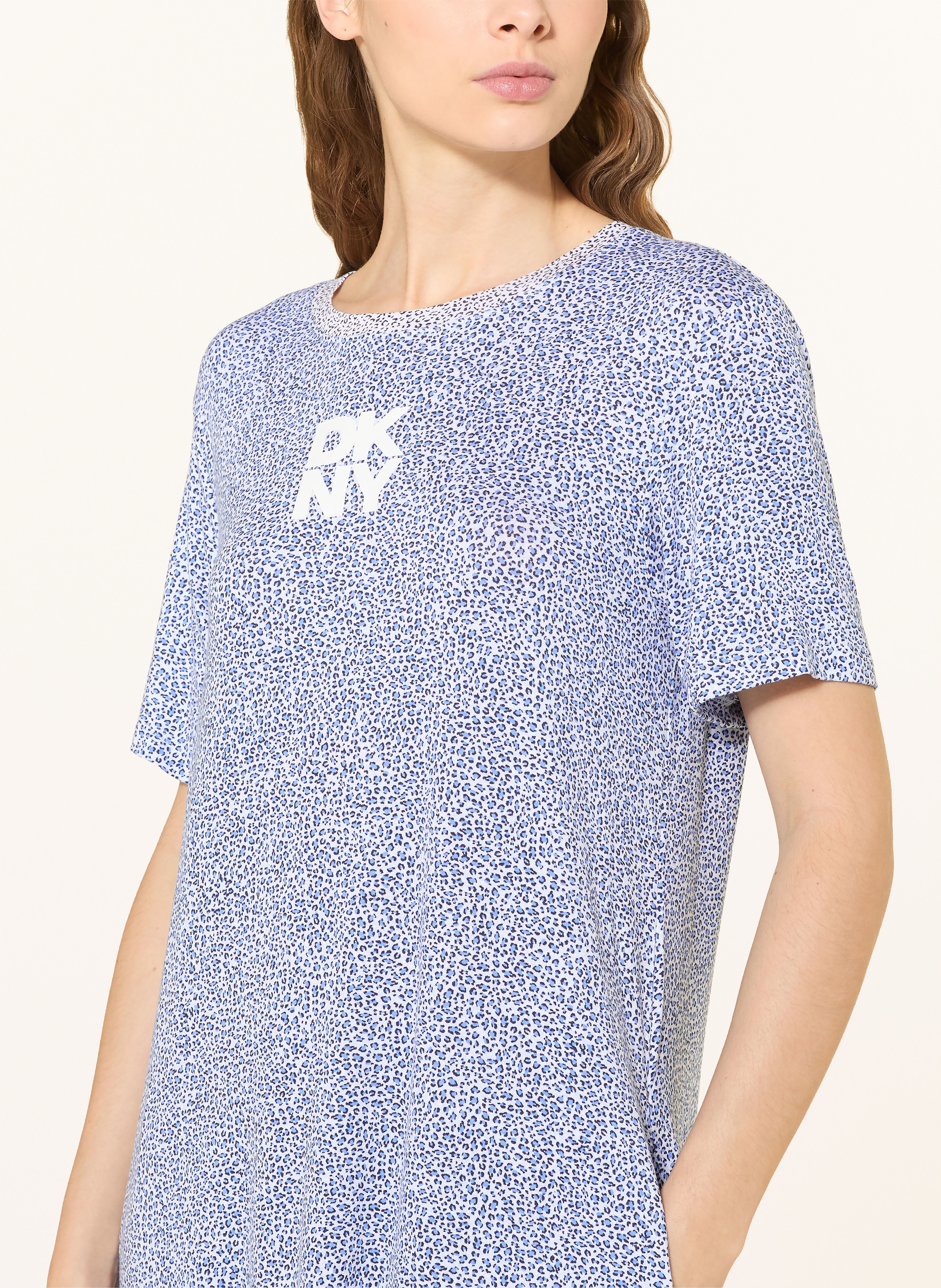 Thumbnail - Dkny Nachthemd Easygoing Attitude blau