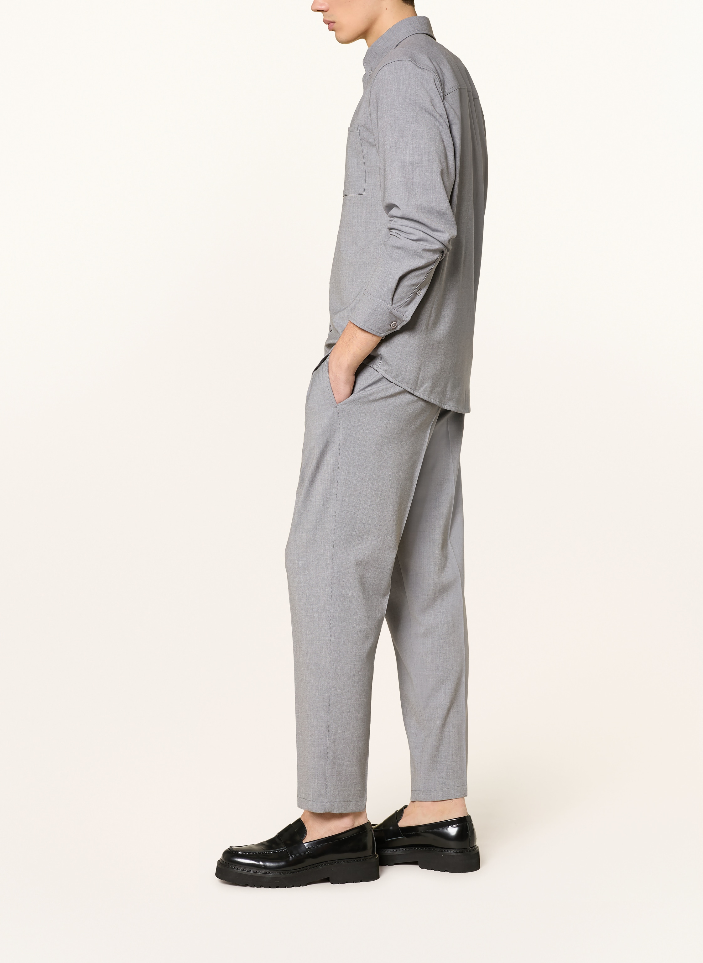 Thumbnail - Drykorn Hose Devyn Extra Slim Fit grau