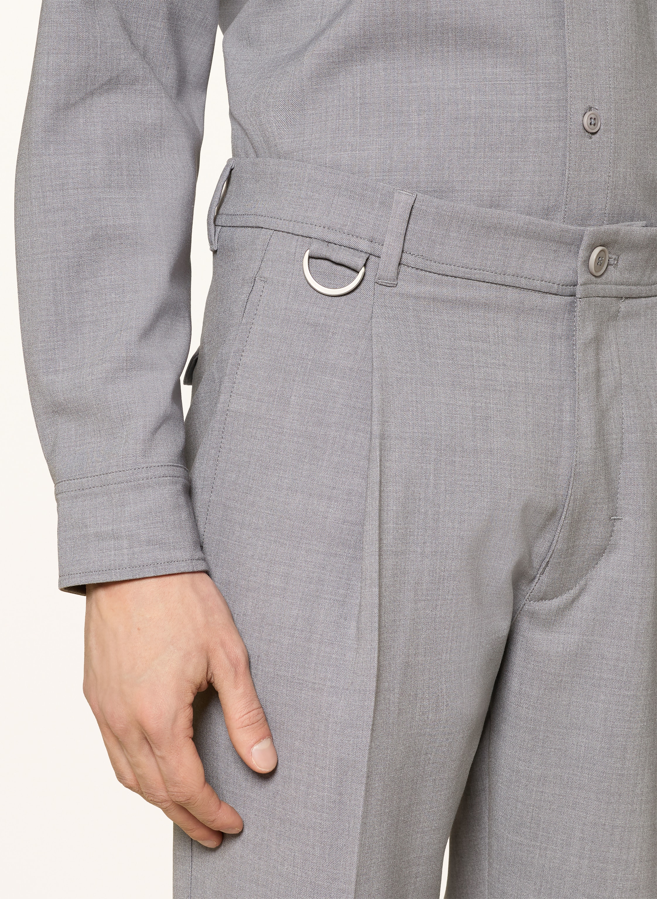 Thumbnail - Drykorn Hose Devyn Extra Slim Fit grau