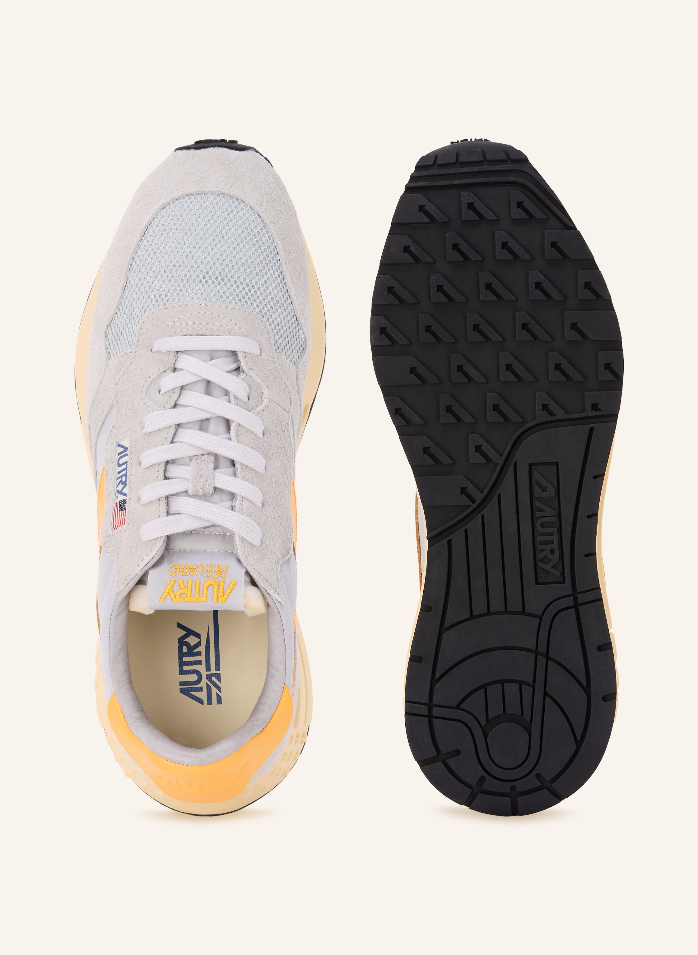 Thumbnail - Autry Sneaker Reelwind Low Ut grau