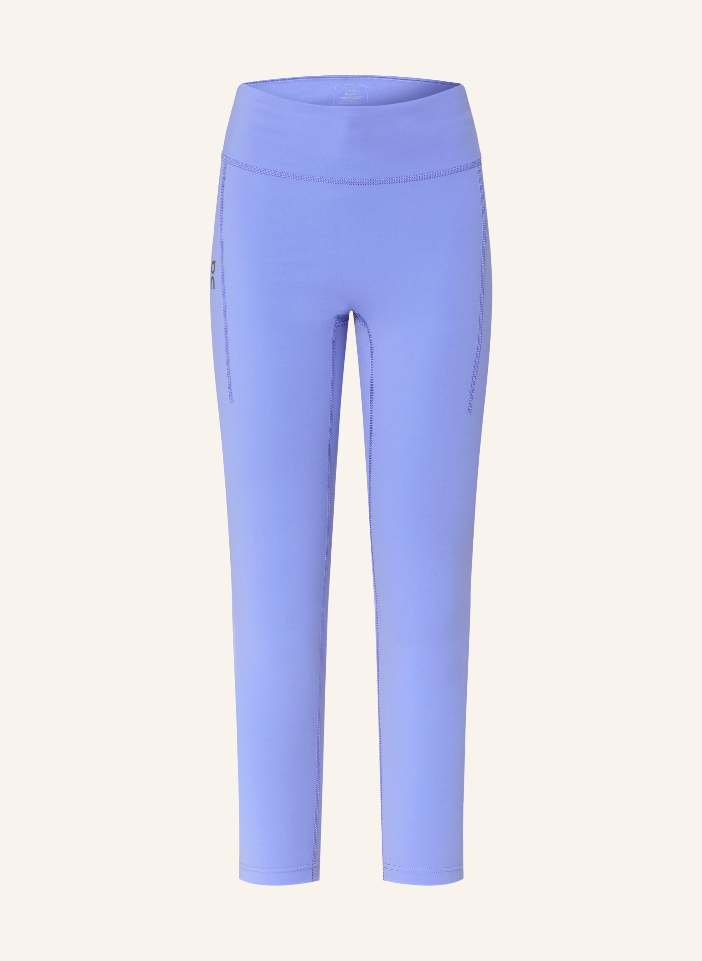 On Lauf-Tights Performance blau