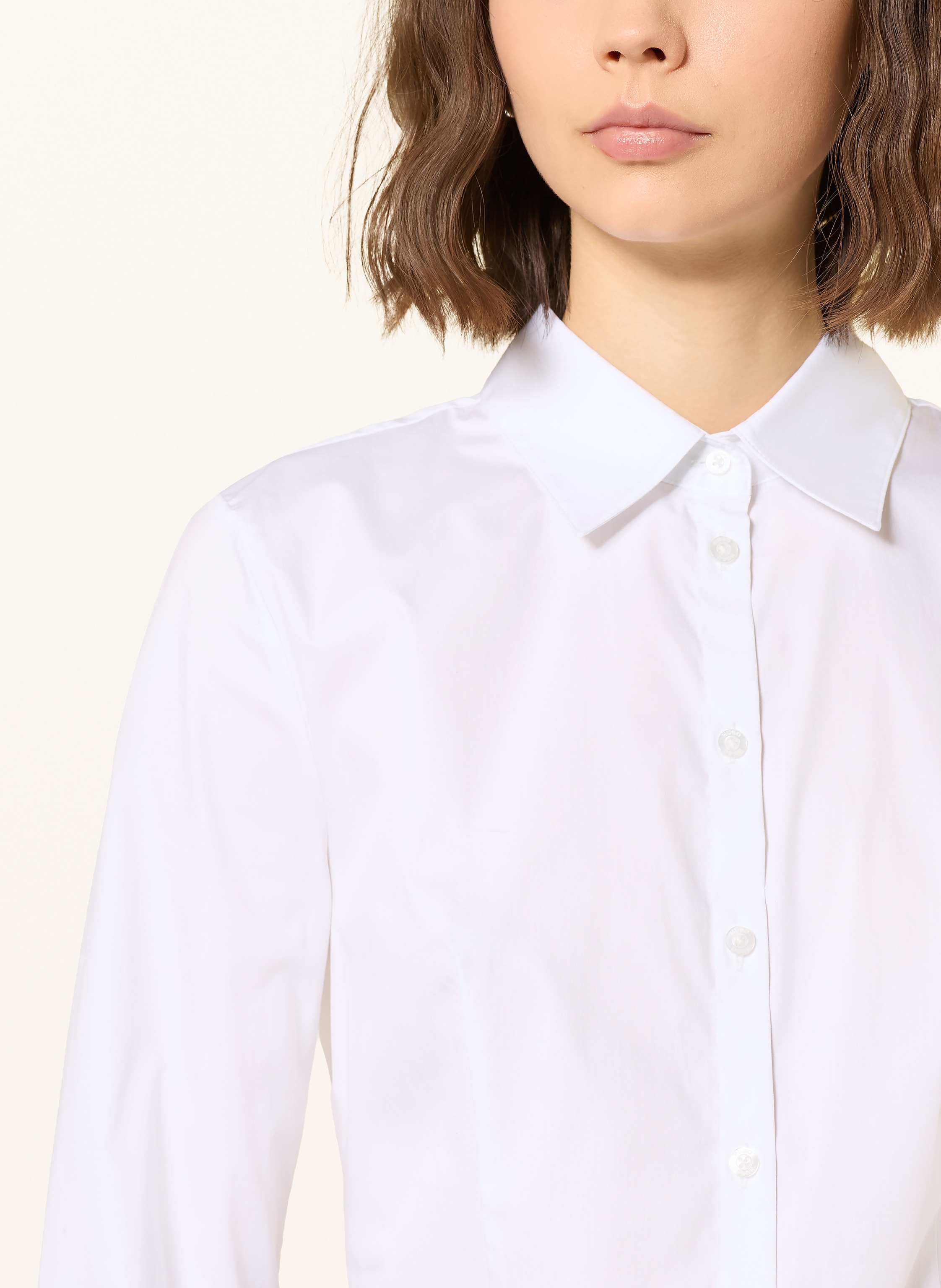Thumbnail - Hugo Hemdbluse The Fitted Shirt weiss