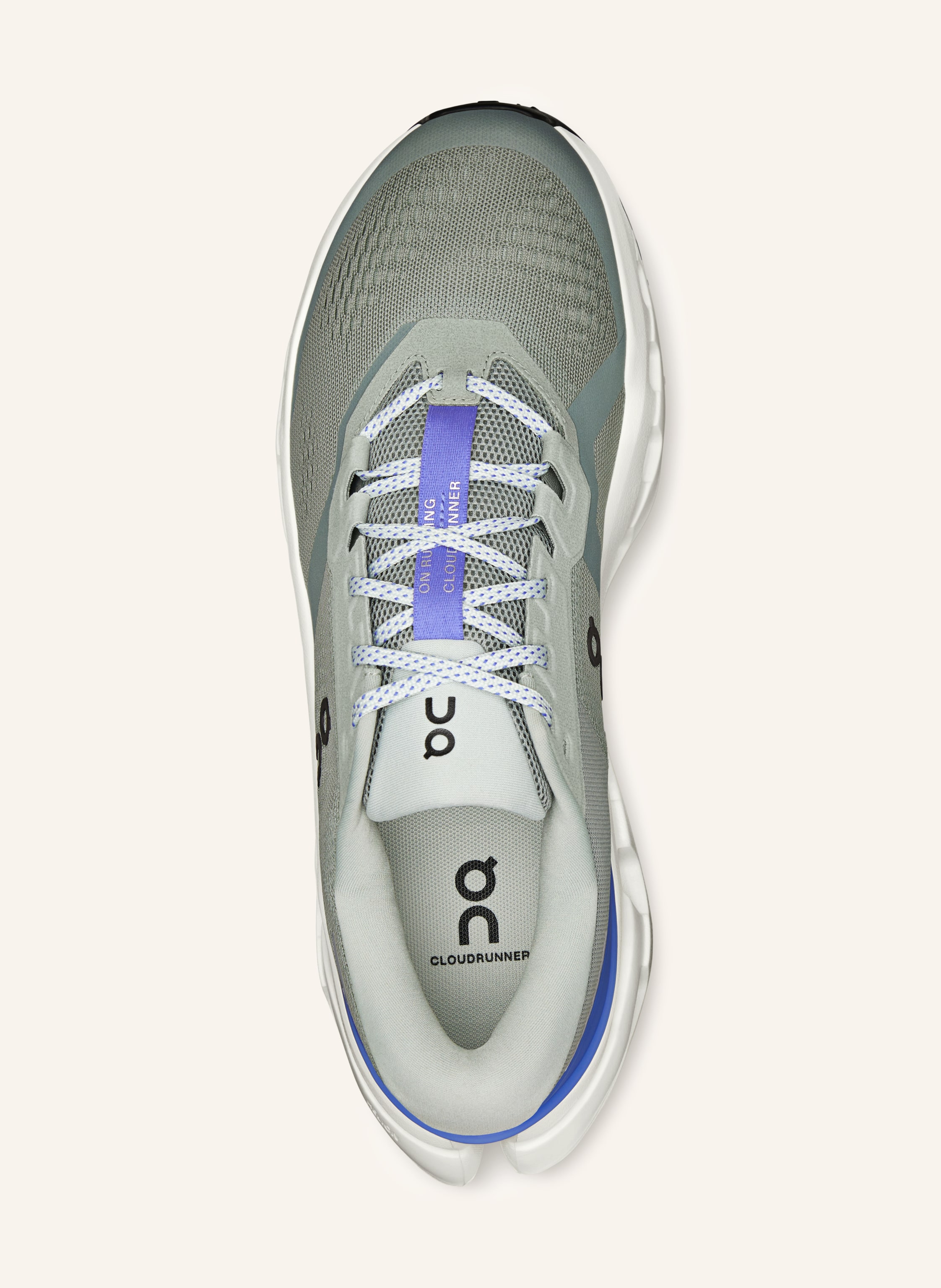 Thumbnail - On Laufschuhe Cloudrunner 3 grau