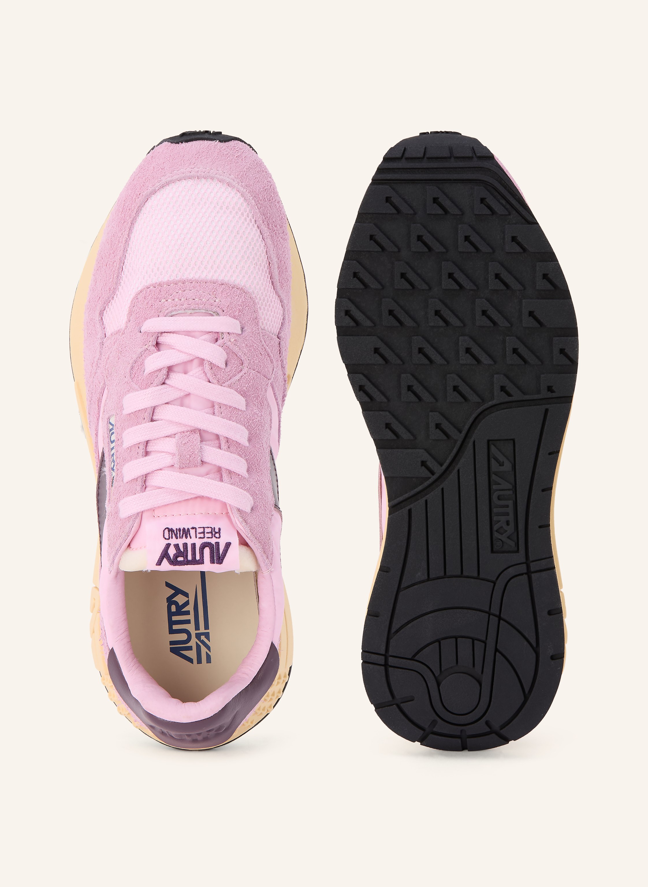 Thumbnail - Autry Sneaker Reelwind Low Ut pink