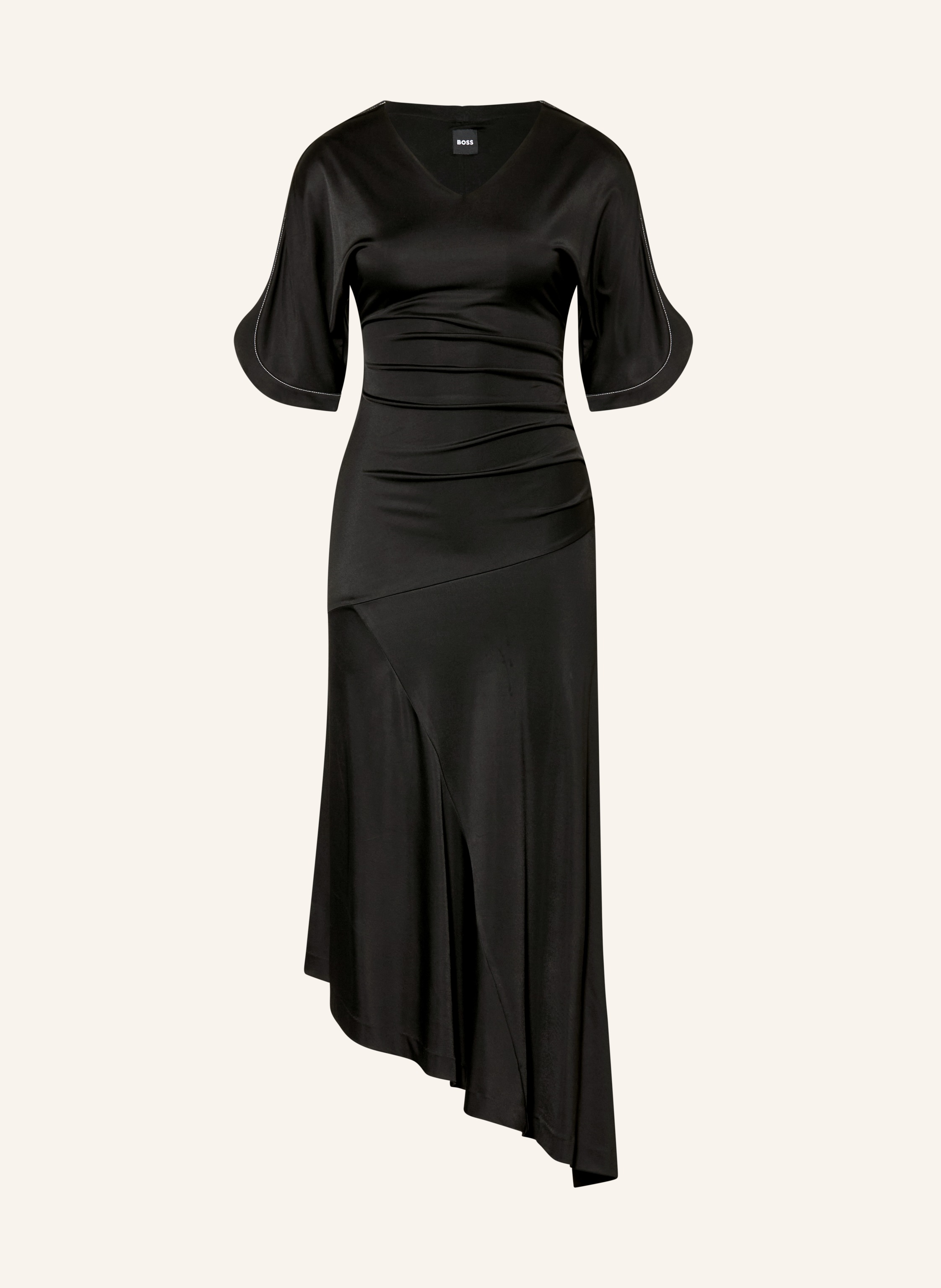 Boss Jerseykleid Erico schwarz
