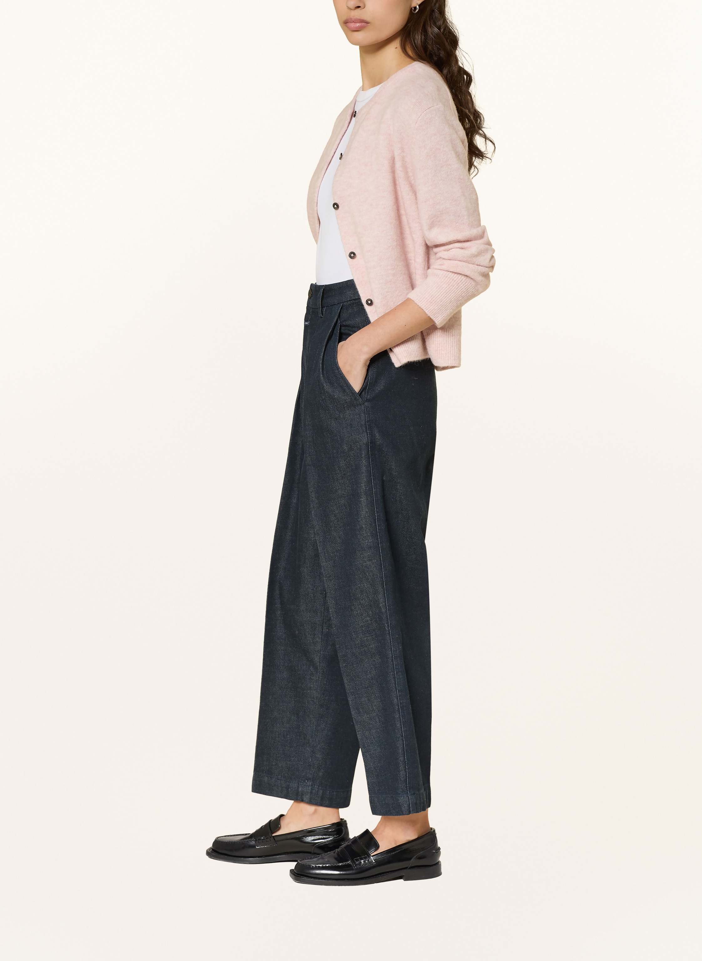 Thumbnail - Closed Cropped Jeans Ruthy blau