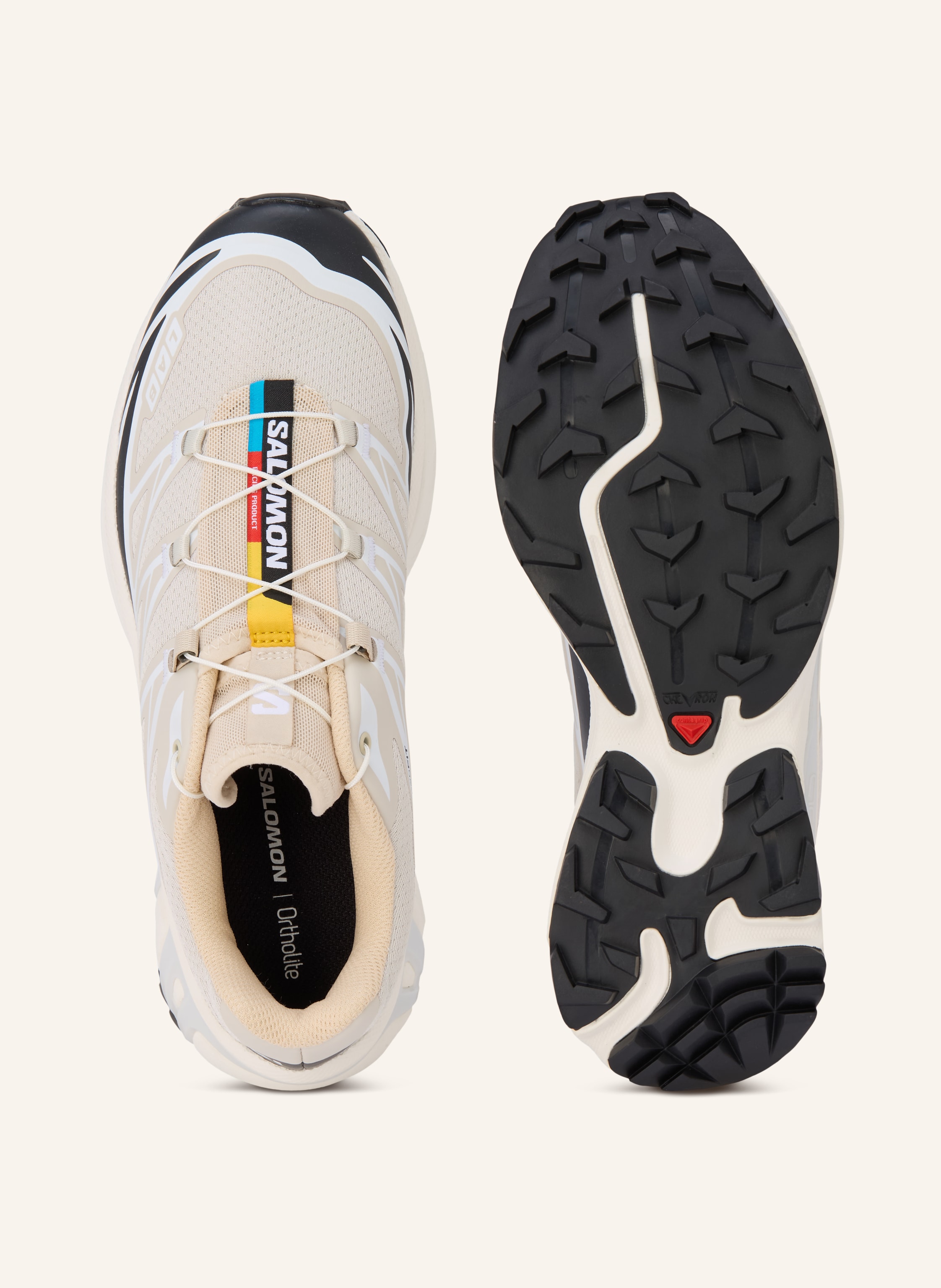 Thumbnail - Salomon Sneaker Xt-6 beige