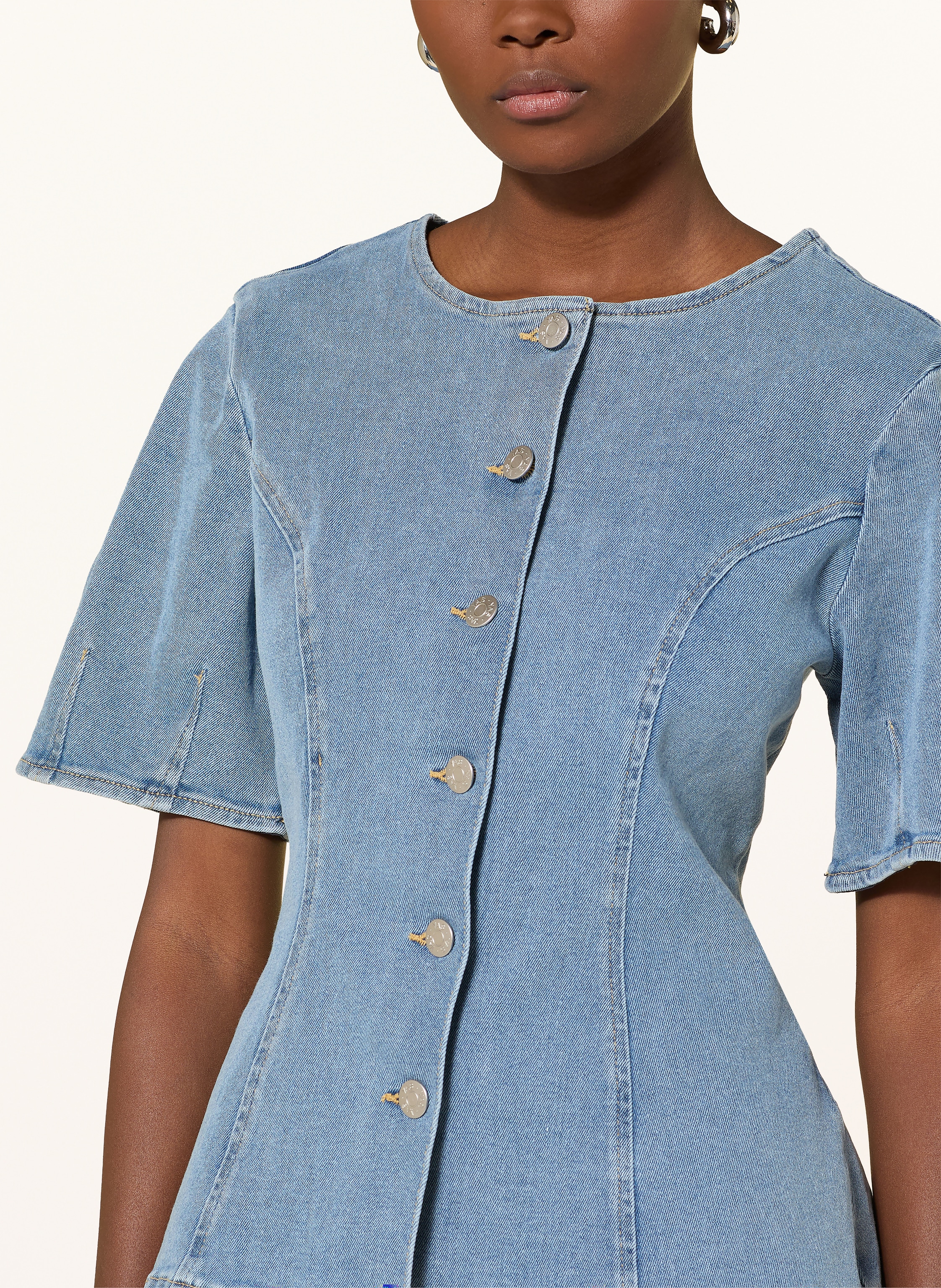 Thumbnail - Y.A.S. Jeansbluse blau